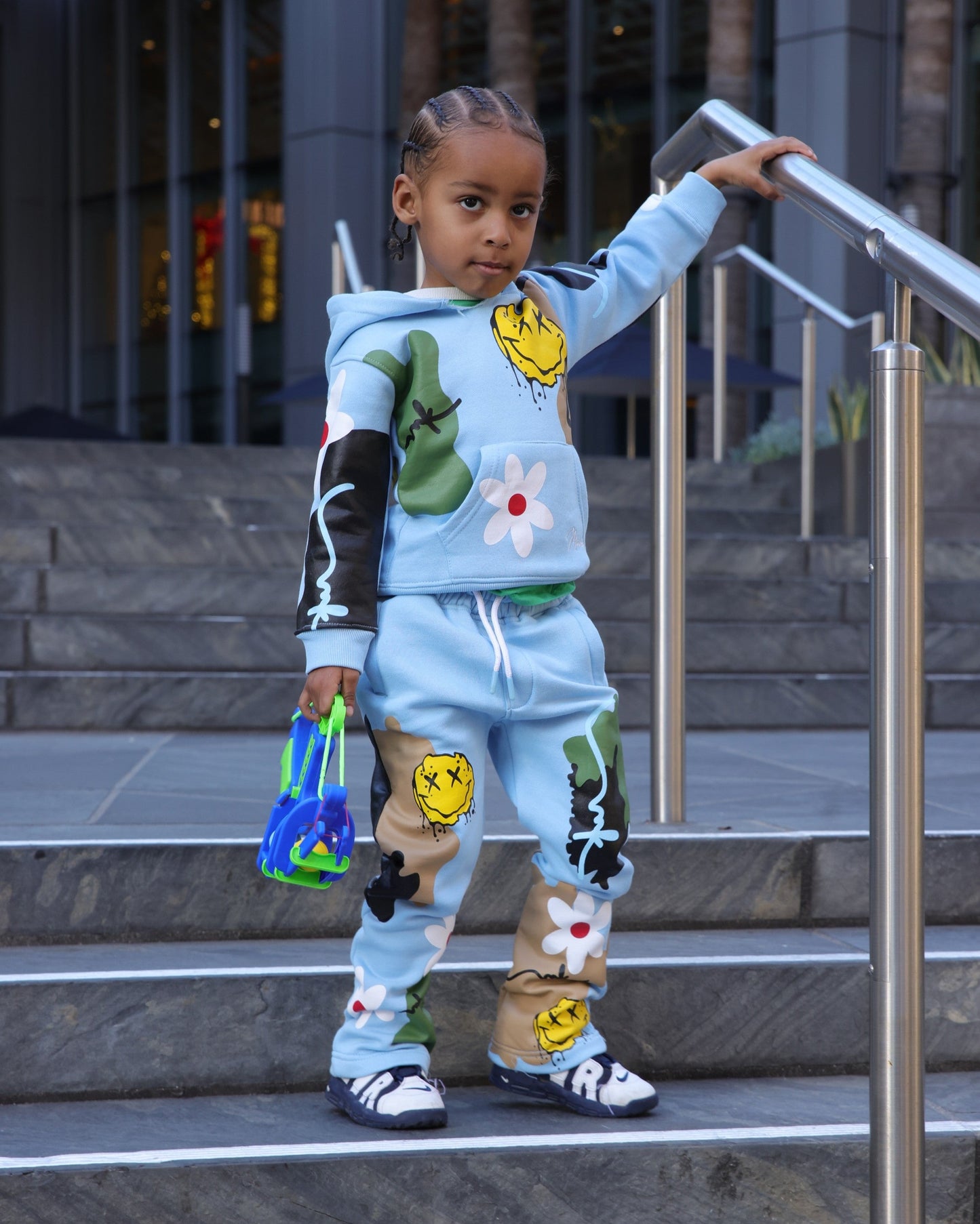 B4545 Makobi Kids Emoji Set - Blue