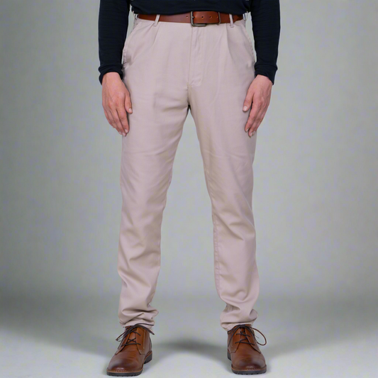 High Waisted Chino - Khaki