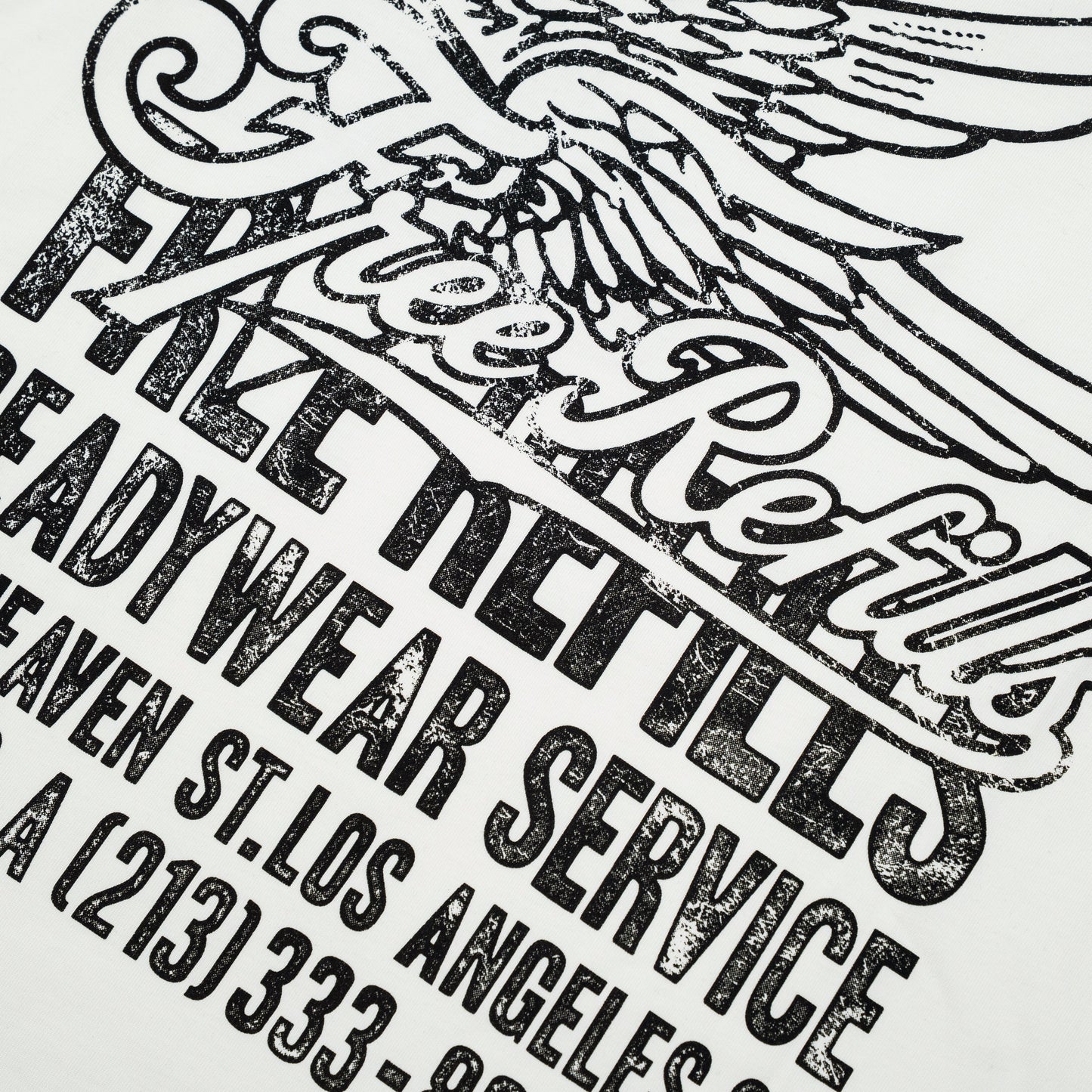 Service Cut-Off Tee - White