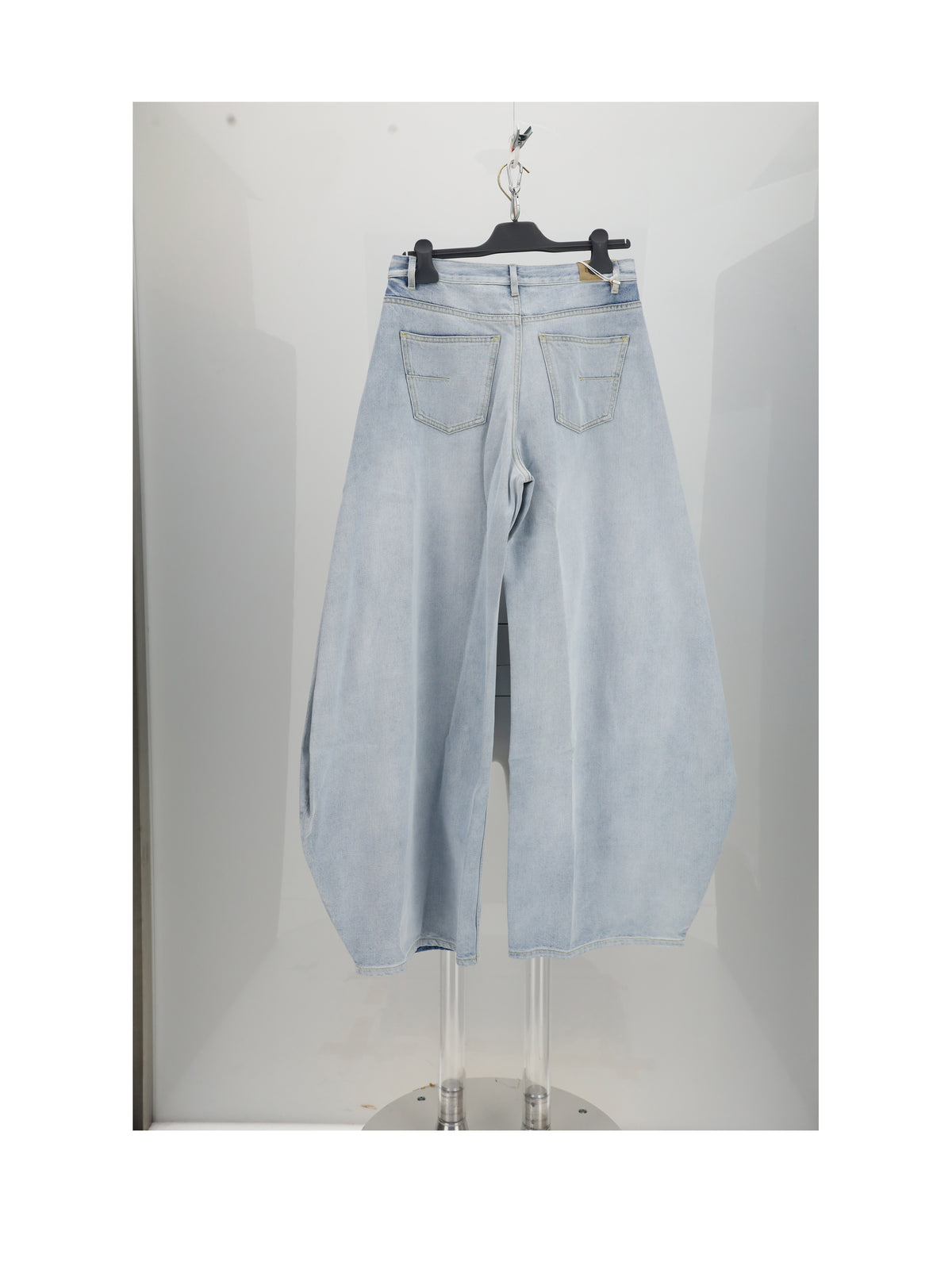 Baggy Denim Jeans Grey
