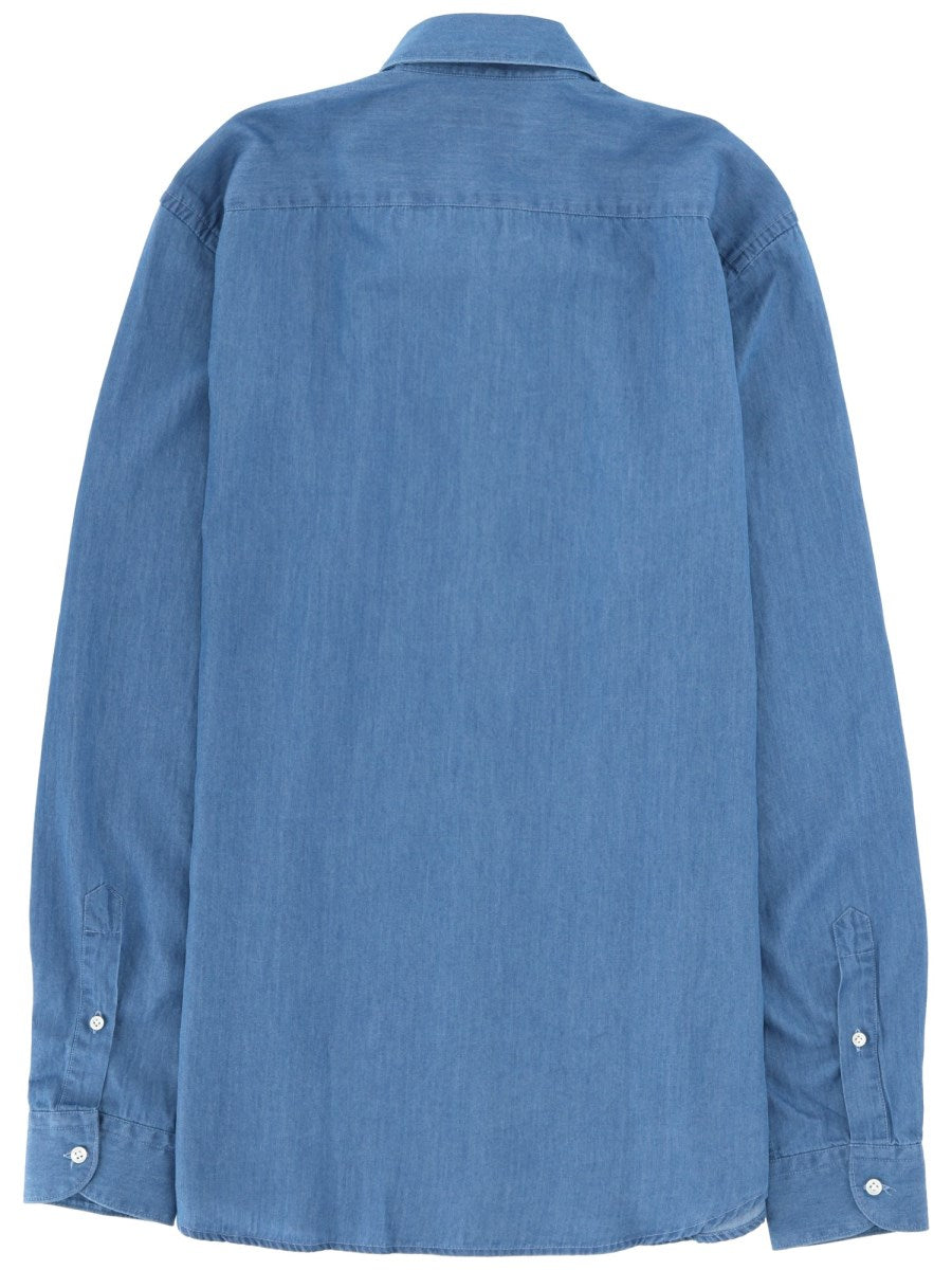 Denim Shirt in Blue