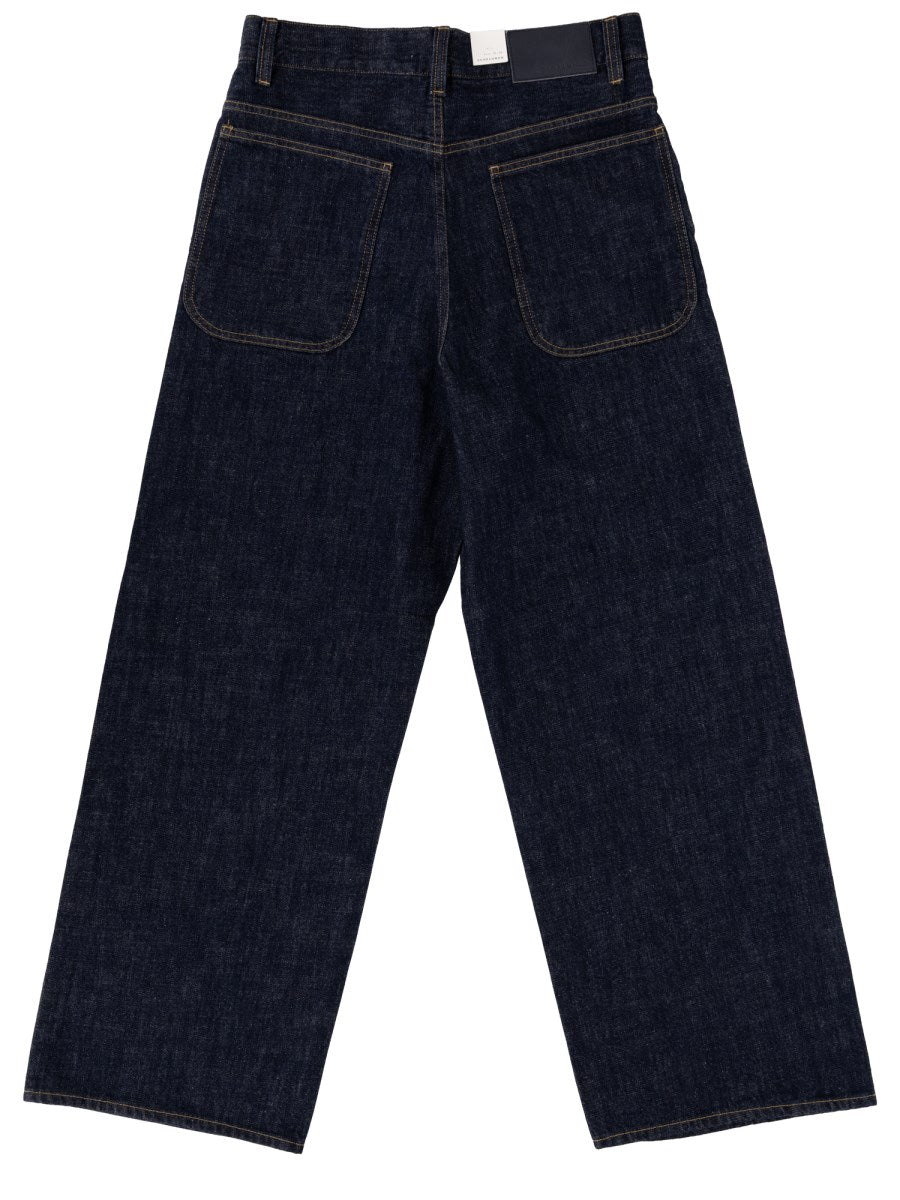 Super Wide Jeans in Dark Rinse