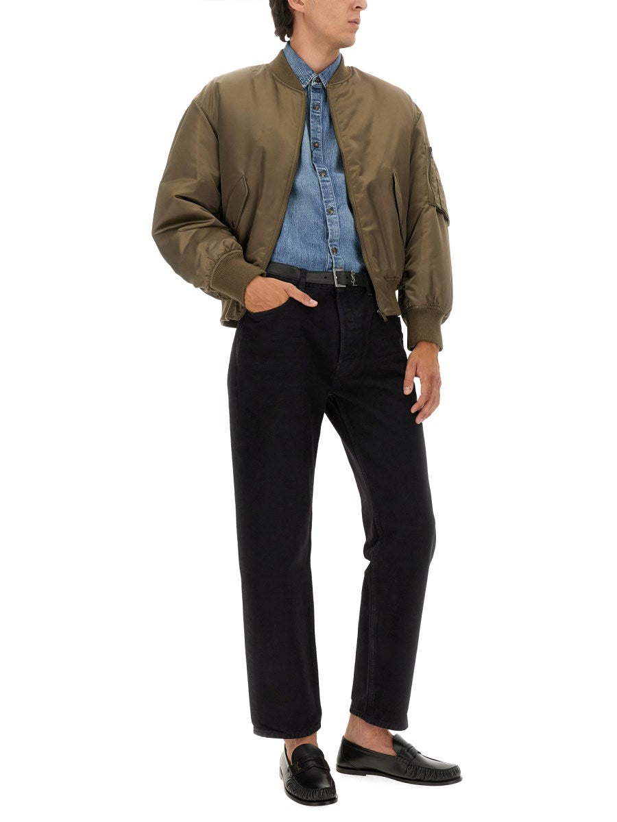 Mick Straight Jeans in Black