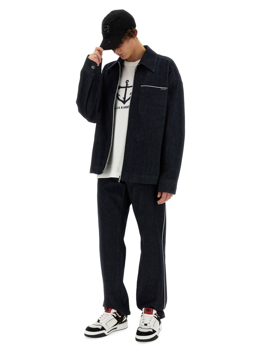 Selvedge Denim Zip Blouson