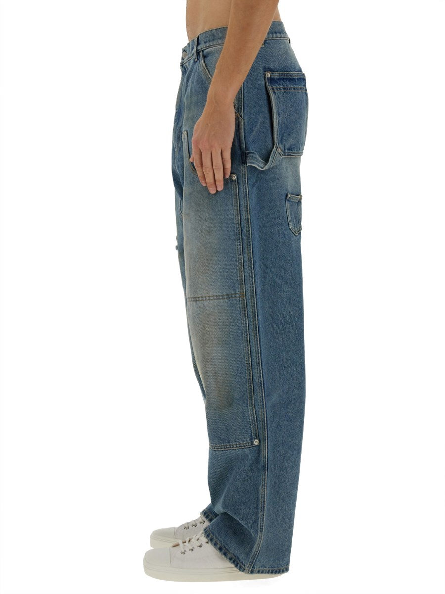 Distressed Carpenter Jeans