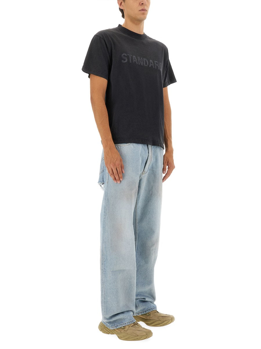Deconstructed Baggy Jeans
