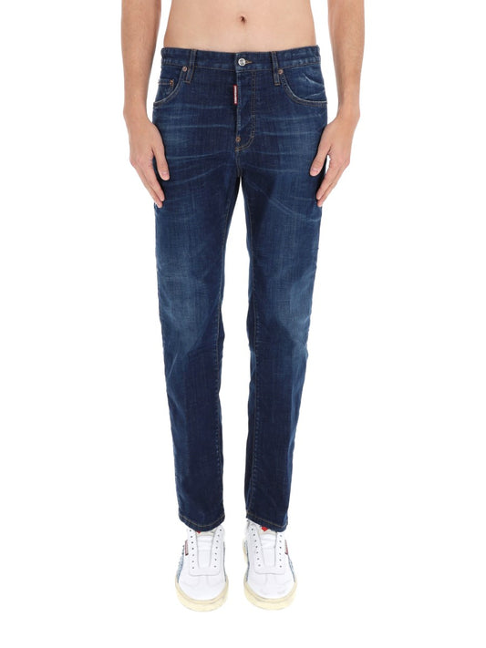 DSQUARED2 Teddy Jeans in Dark Blue, view 2