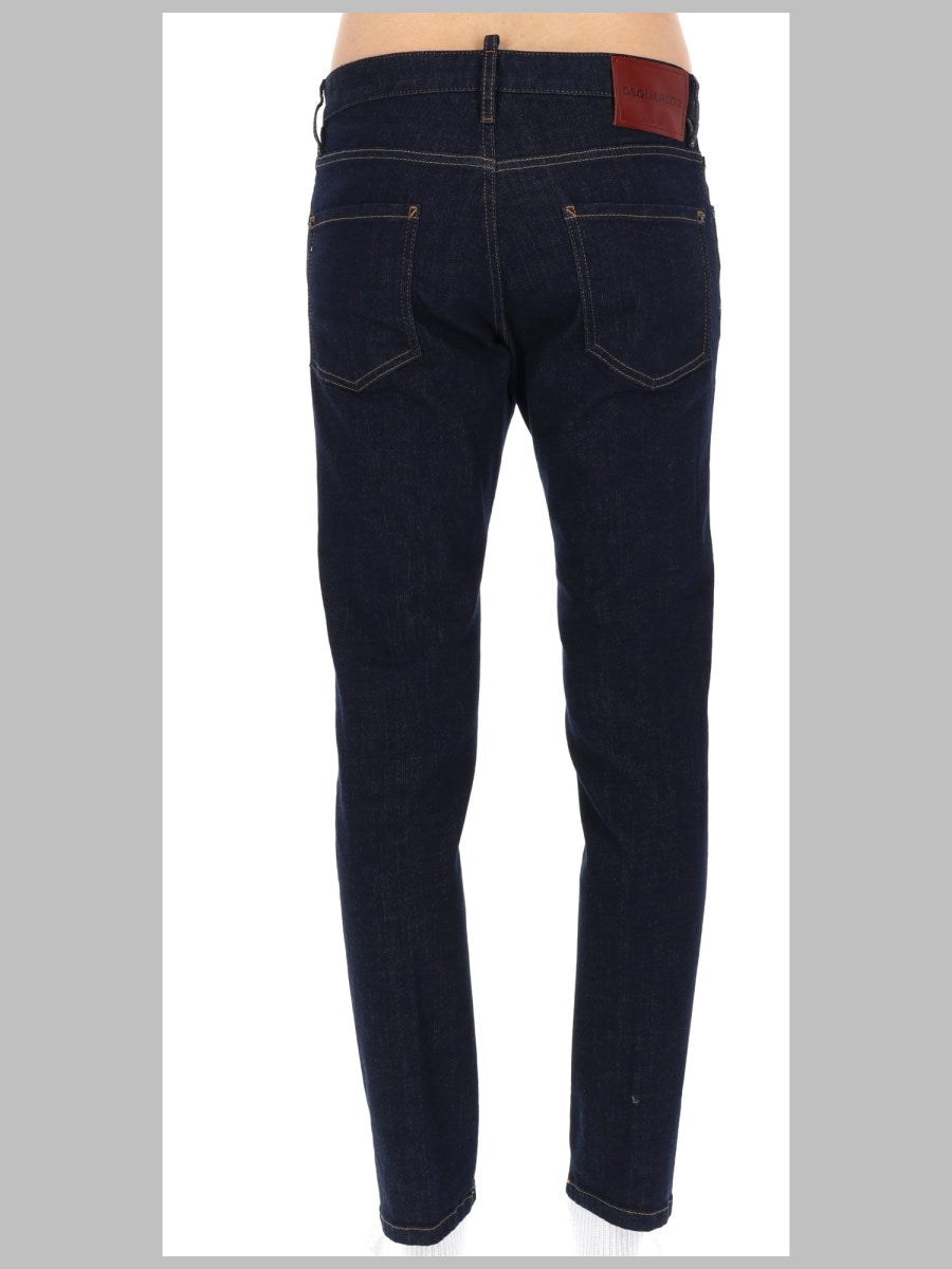 Teddy Jeans in Rinse Blue
