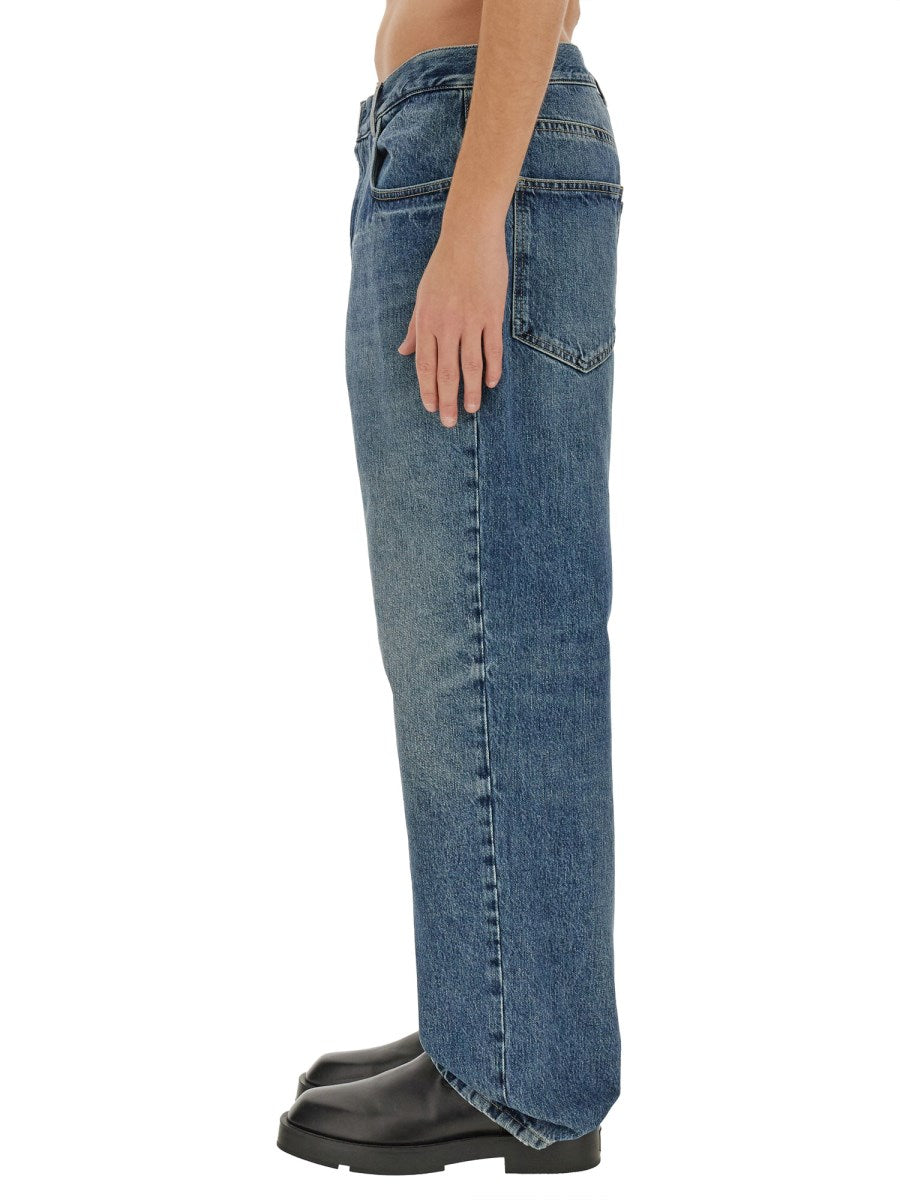 Regular Fit Jeans with Front Seams