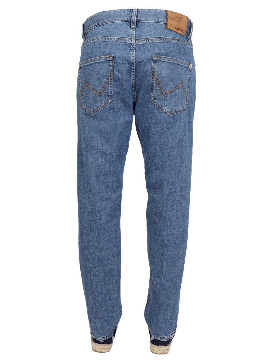 Tapered Five Pocket Jeans