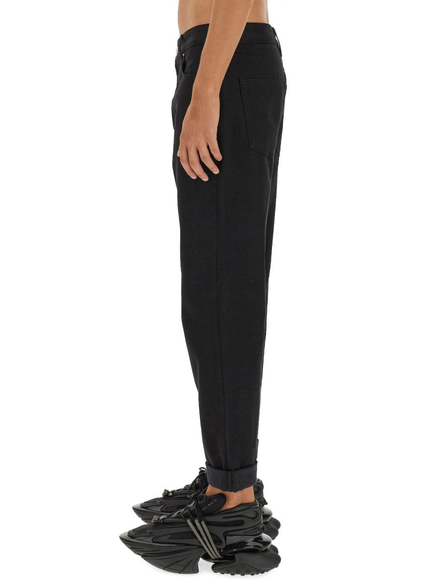 Black Jeans with Turn-Ups