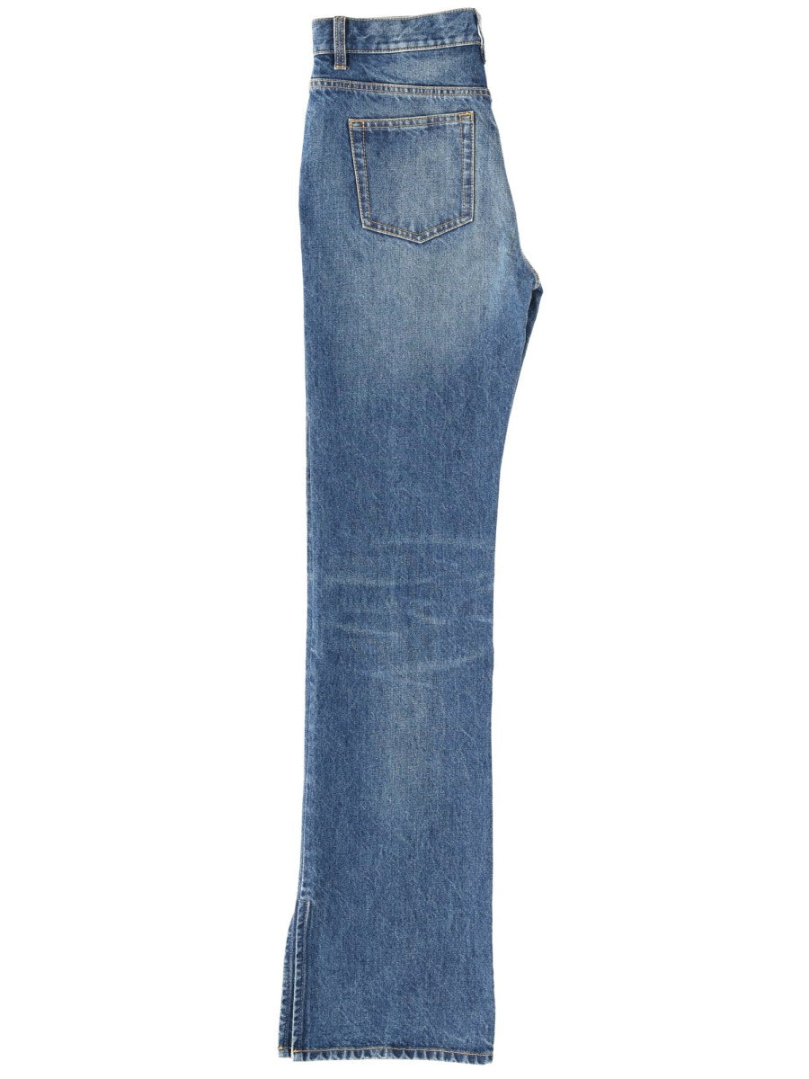 Relaxed Straight Jeans in Vintage Mid Blue