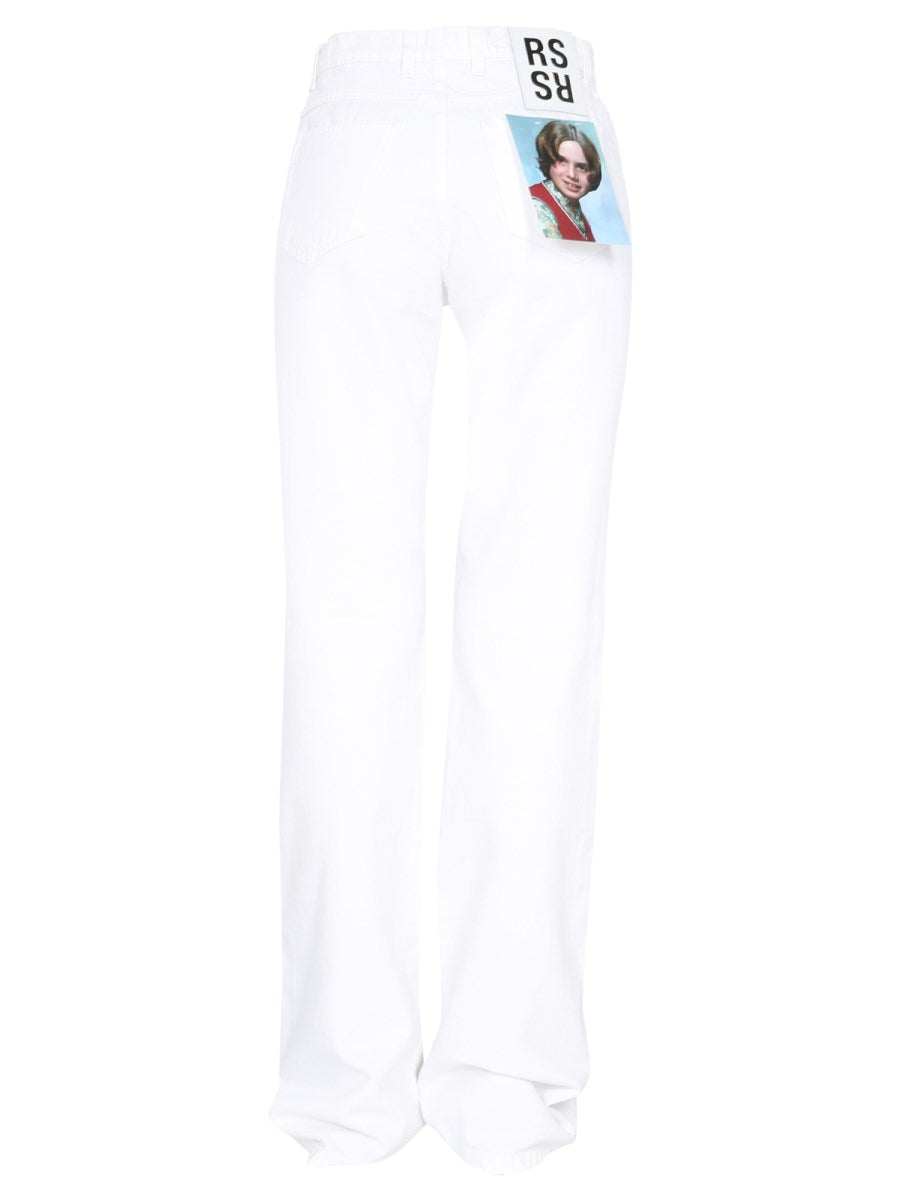 Flared Jeans in White