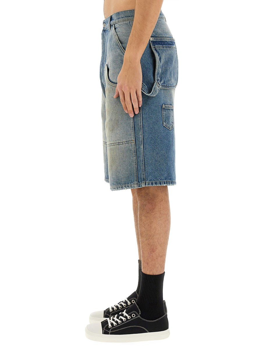 Carpenter Denim Shorts