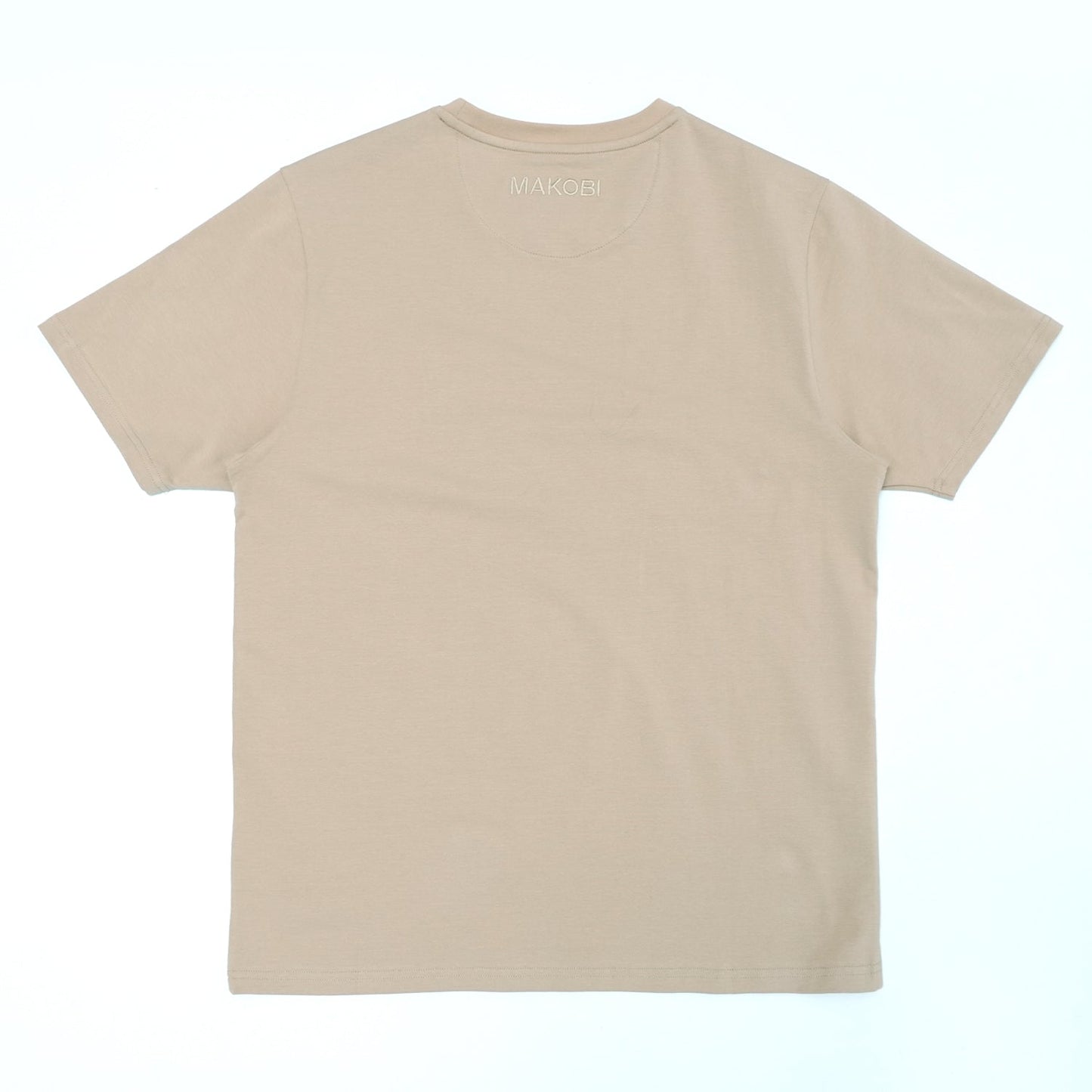 M308 Makobi Core Tee w/ Contrast Velvet- Khaki