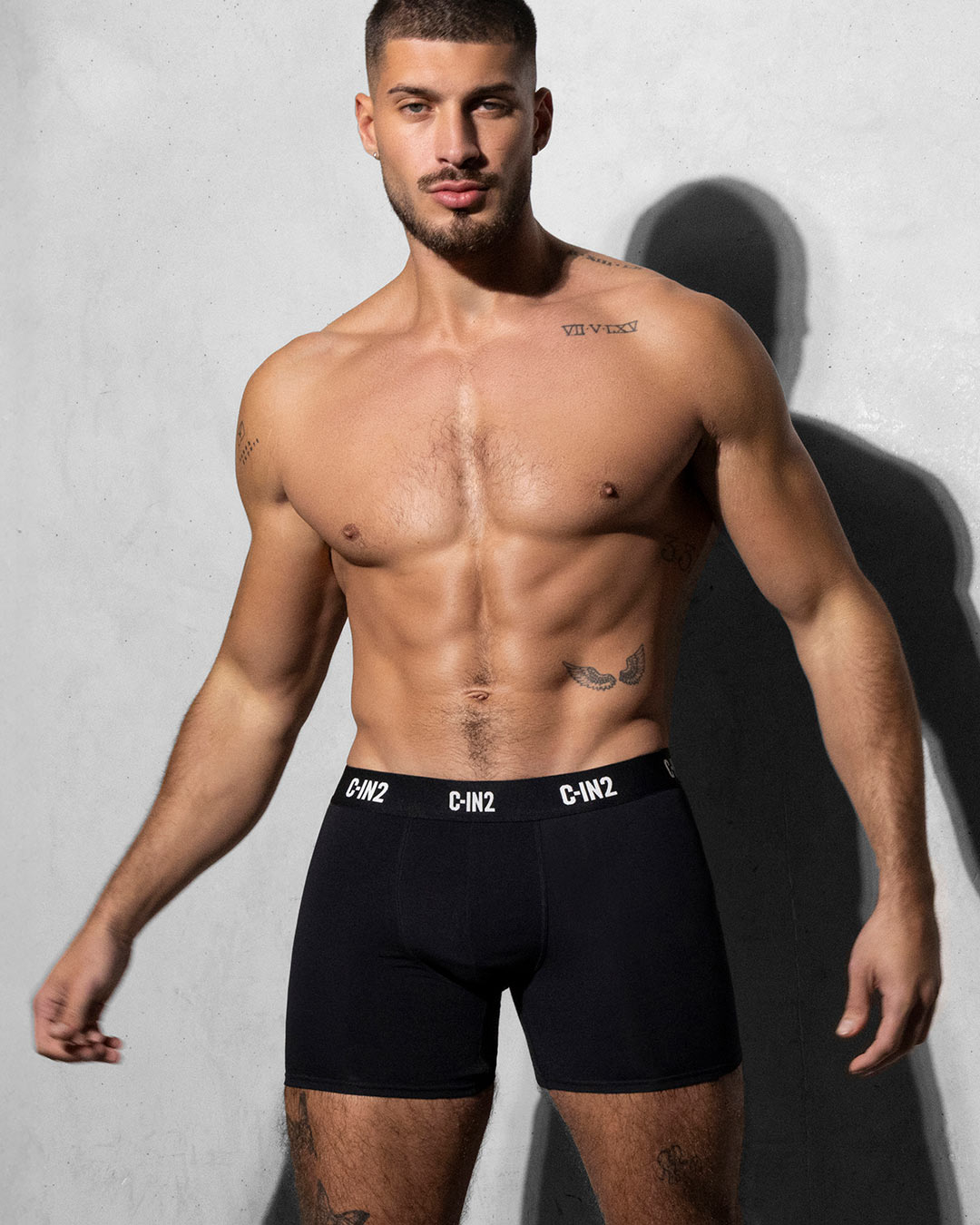 Multipack Premium Stretch 3-Pack Boxer Brief Black