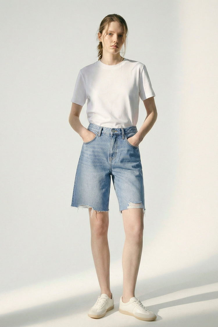 Coastal Breeze 90's Bermuda Shorts HJ807