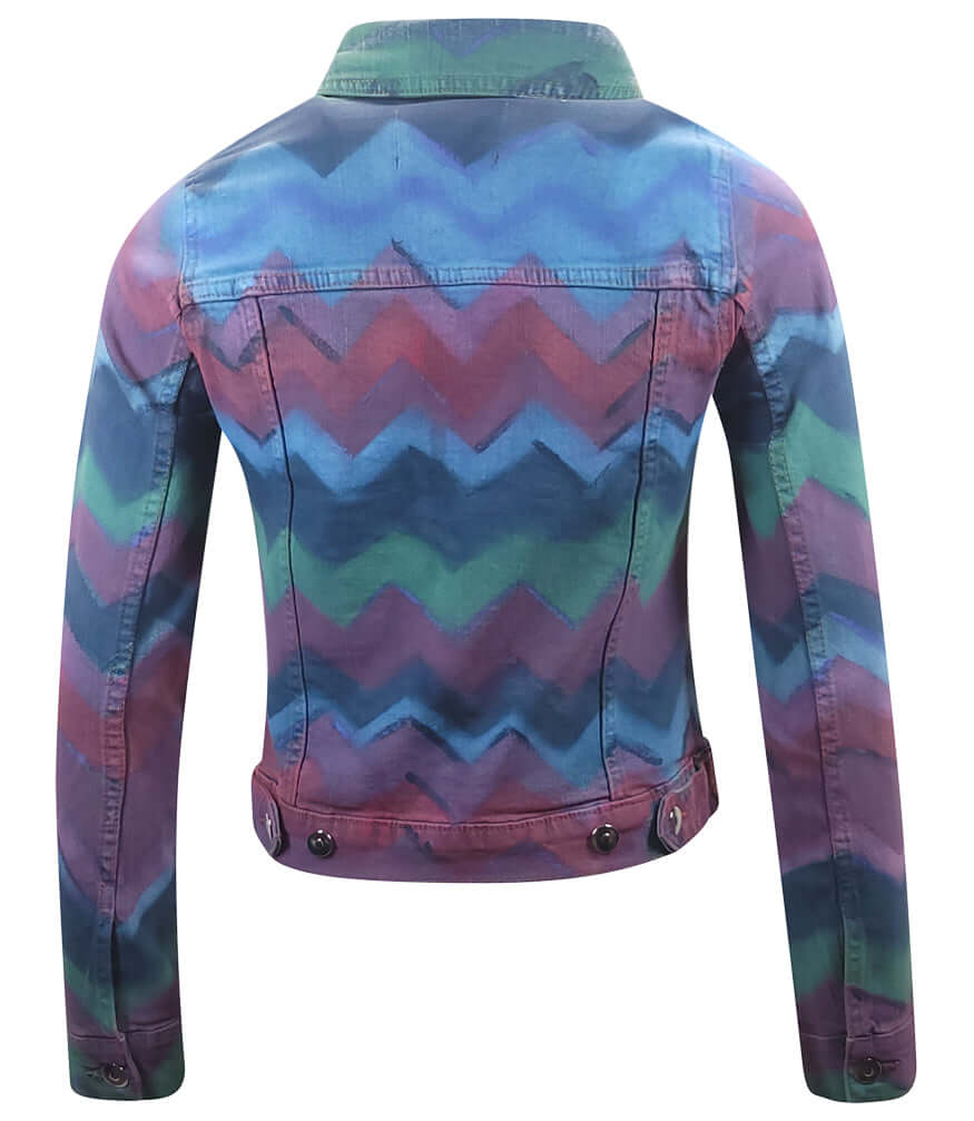 Light Blue Cotton Miss Slim Jean Jacket