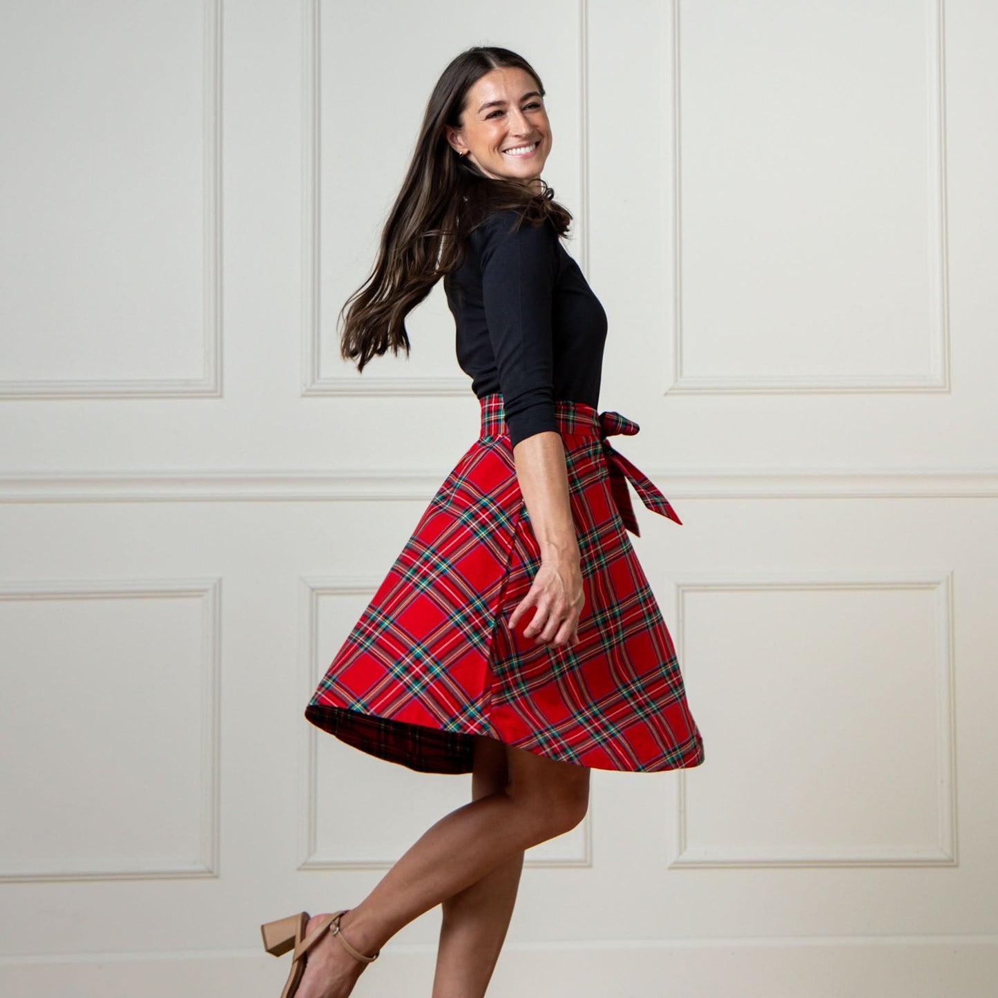 French Skater Dress