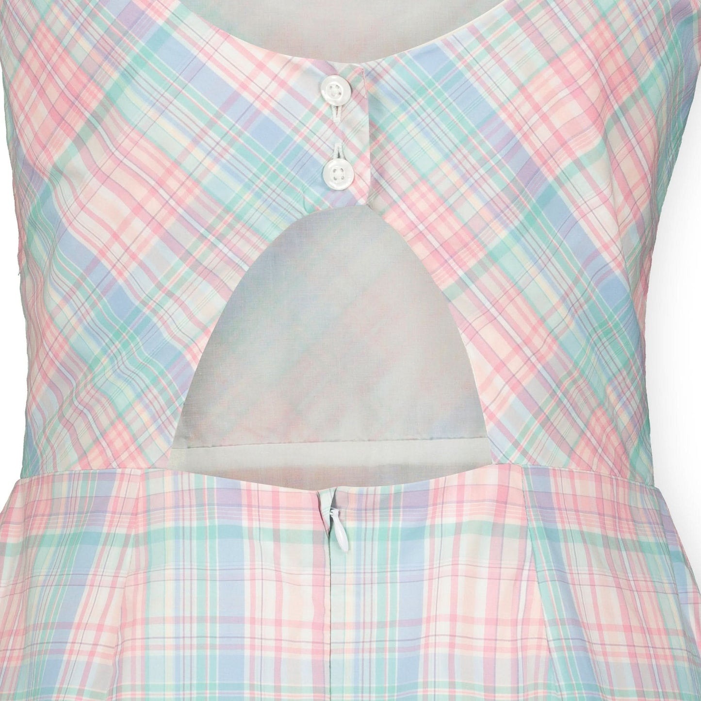 Flutter Sleeve Open Back Organic Dress