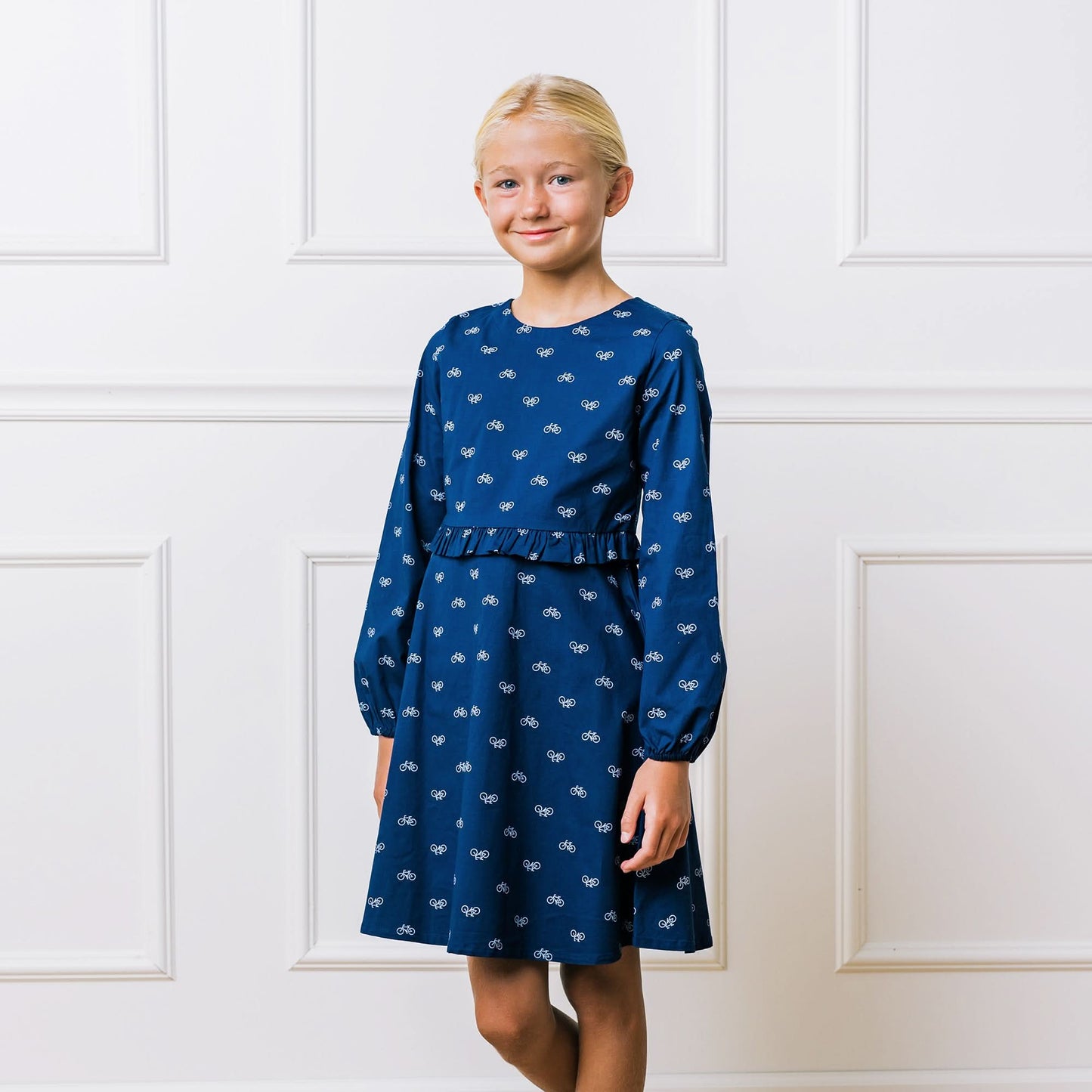 Ruffle Waist Dress - Made with Organic Cotton