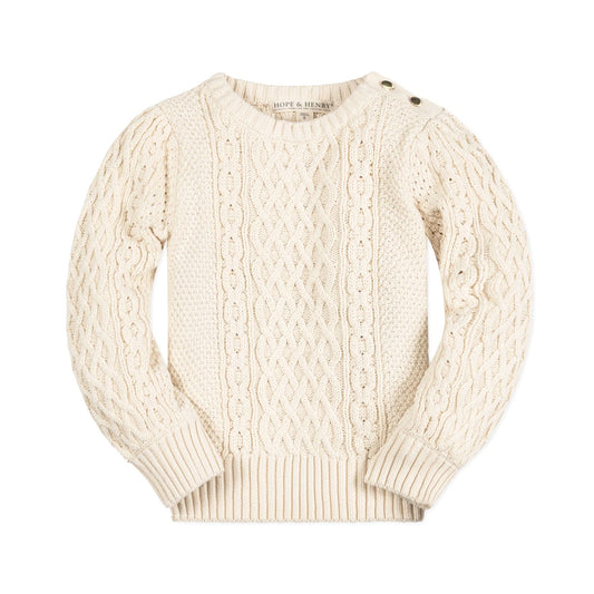 Organic Fisherman Sweater - Baby