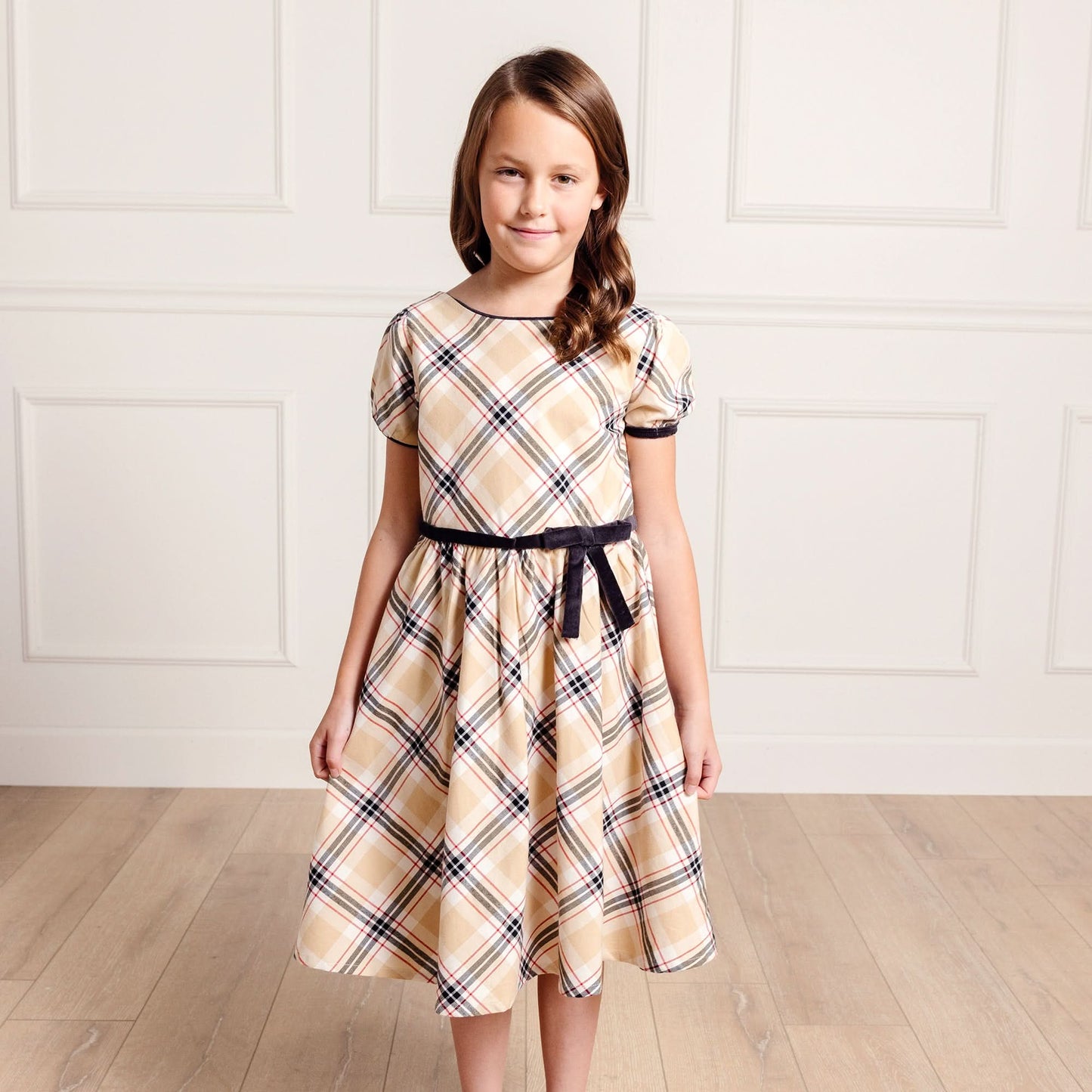 Puff Sleeve Party Dress - Made from Organic Cotton