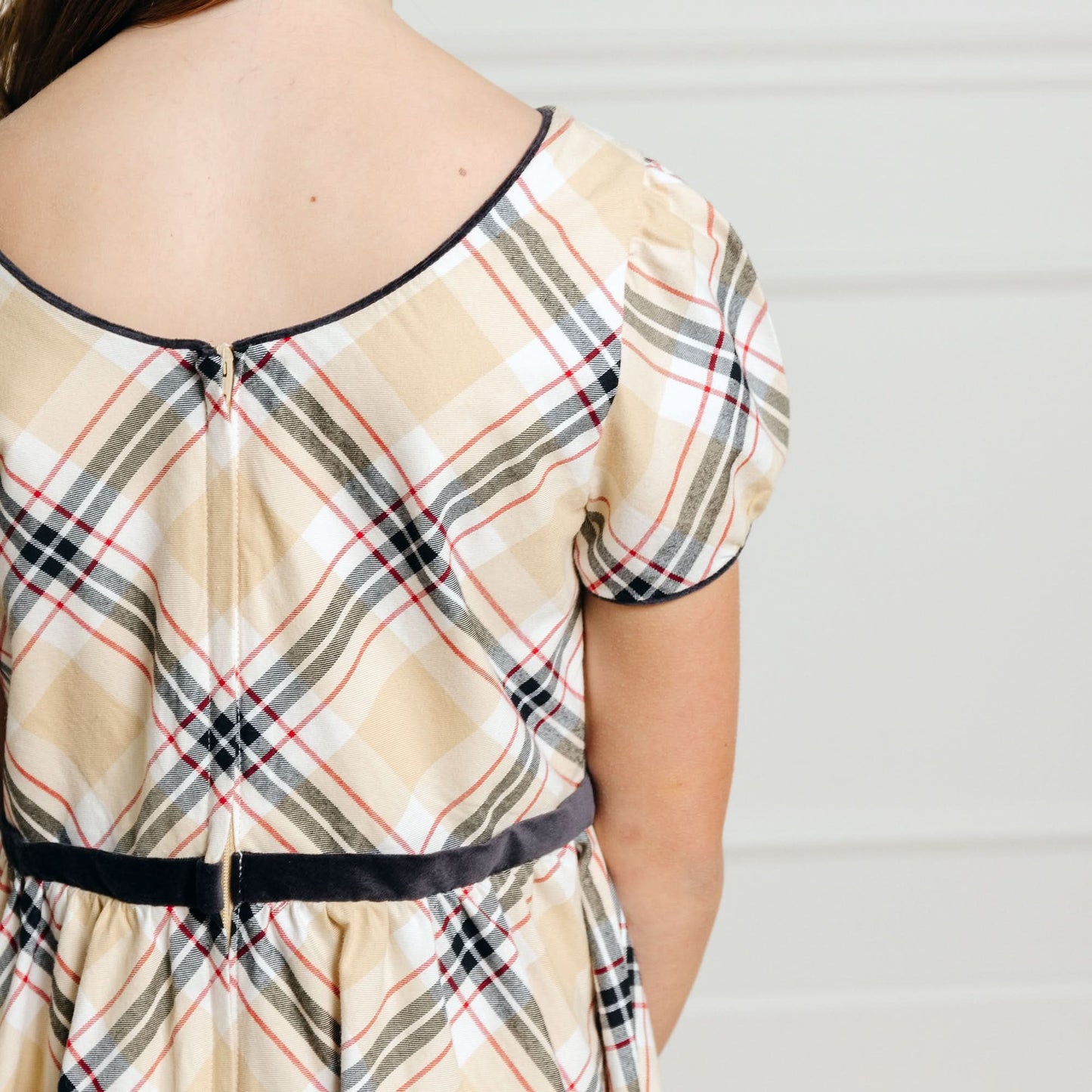 Puff Sleeve Party Dress - Made from Organic Cotton