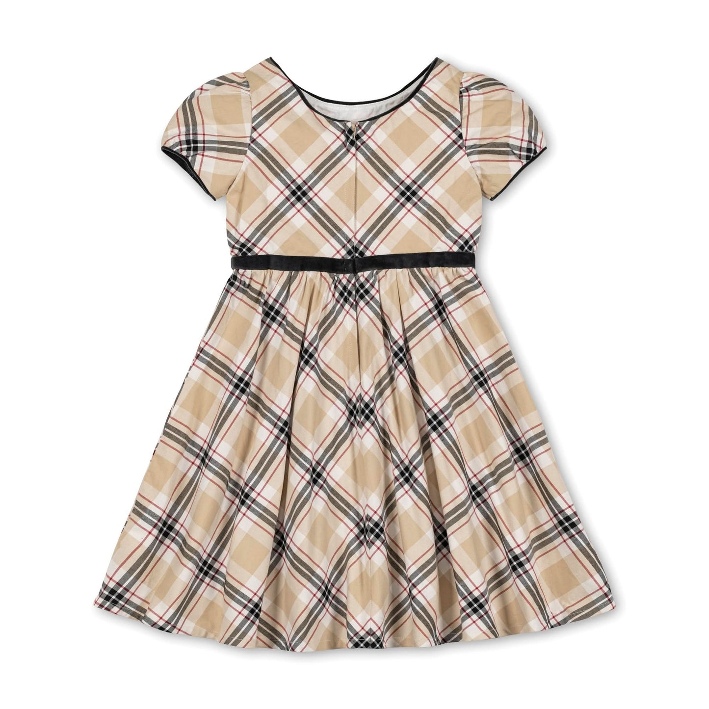 Puff Sleeve Party Dress - Made from Organic Cotton