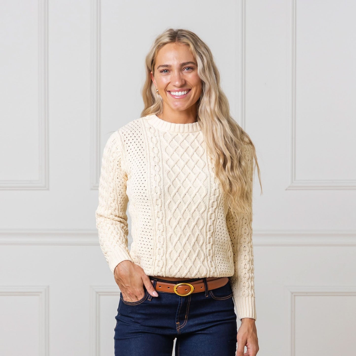Organic Fisherman Sweater