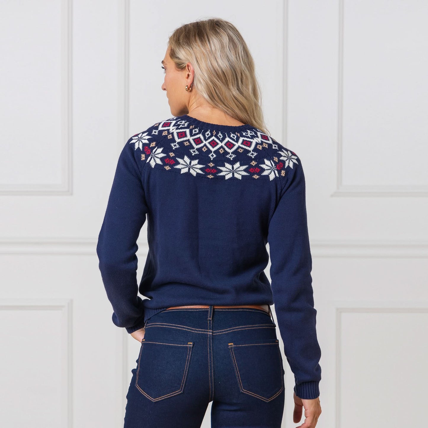 Fair Isle Raglan Sweater