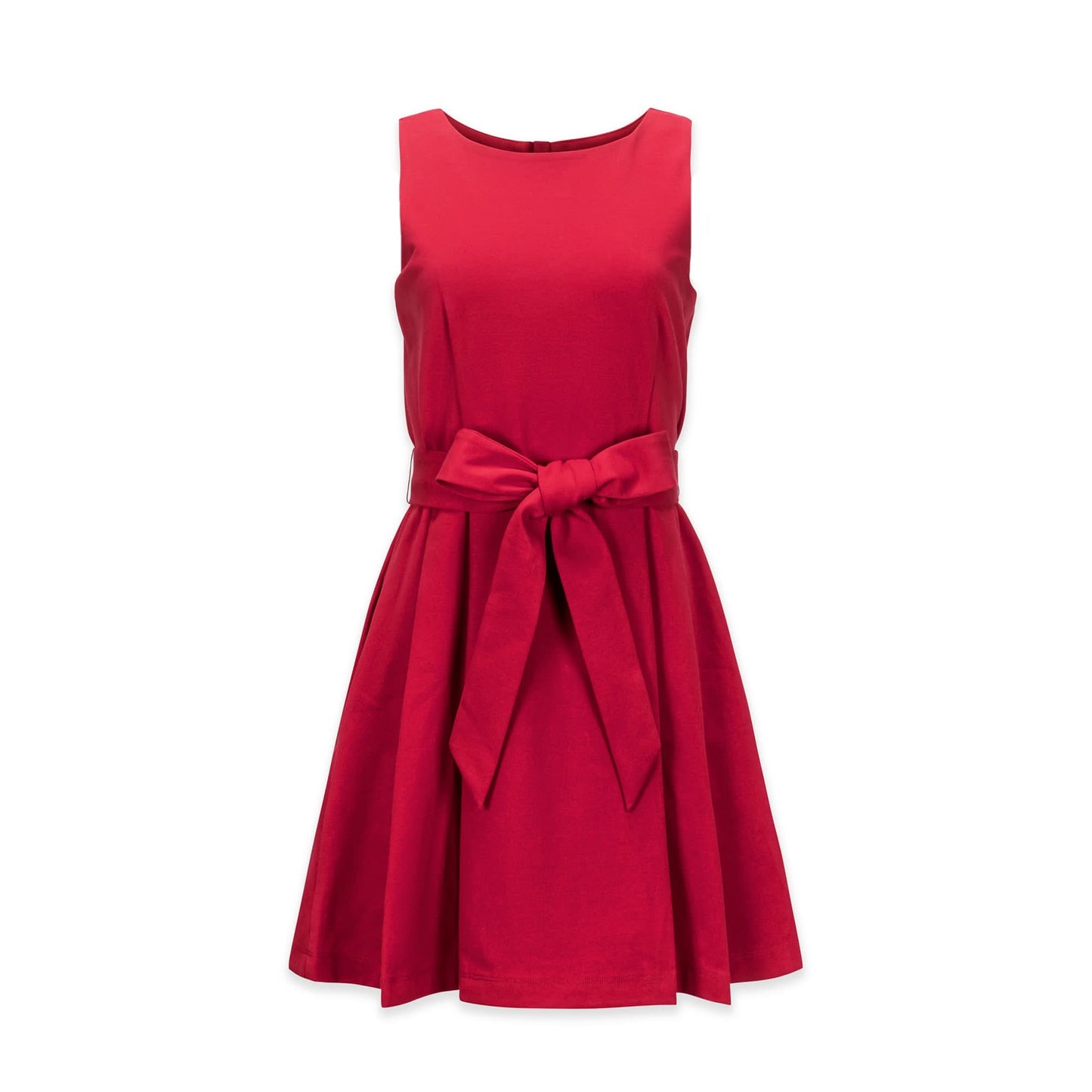 Sleeveless Ponte Skater Dress