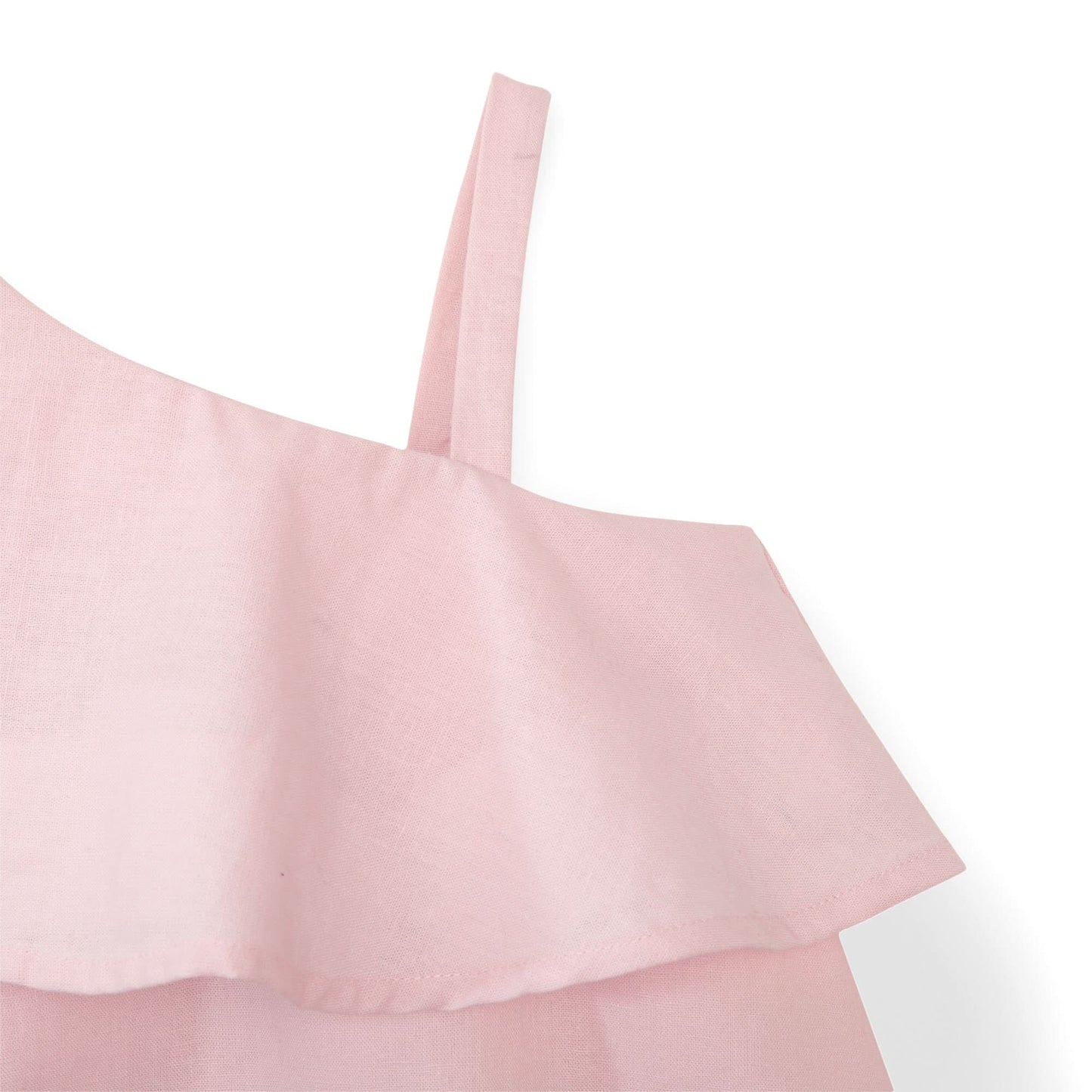 One Shoulder Flounce Dress