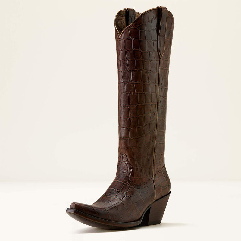 Espresso Croc Casanova | Ariat Womens