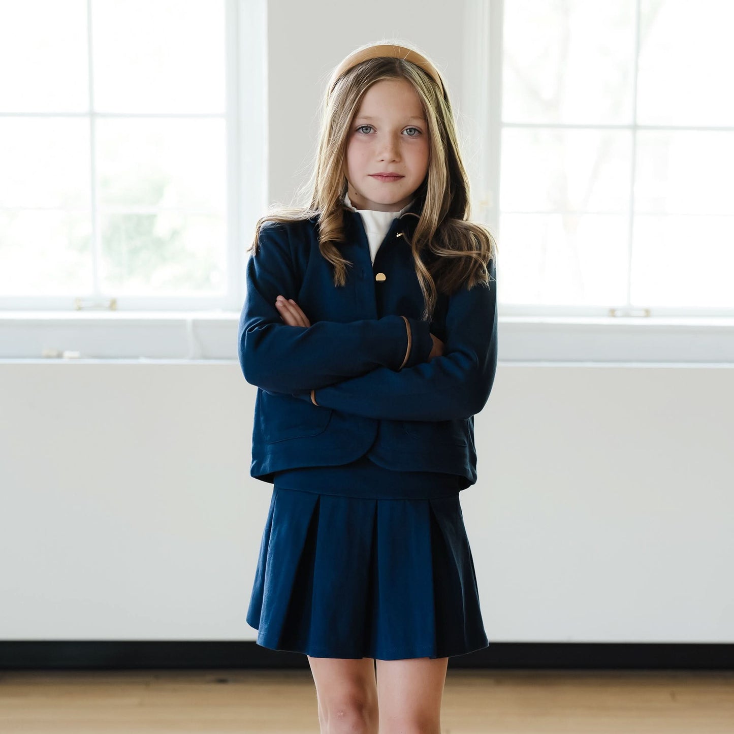 Ponte Collared Jacket - Baby
