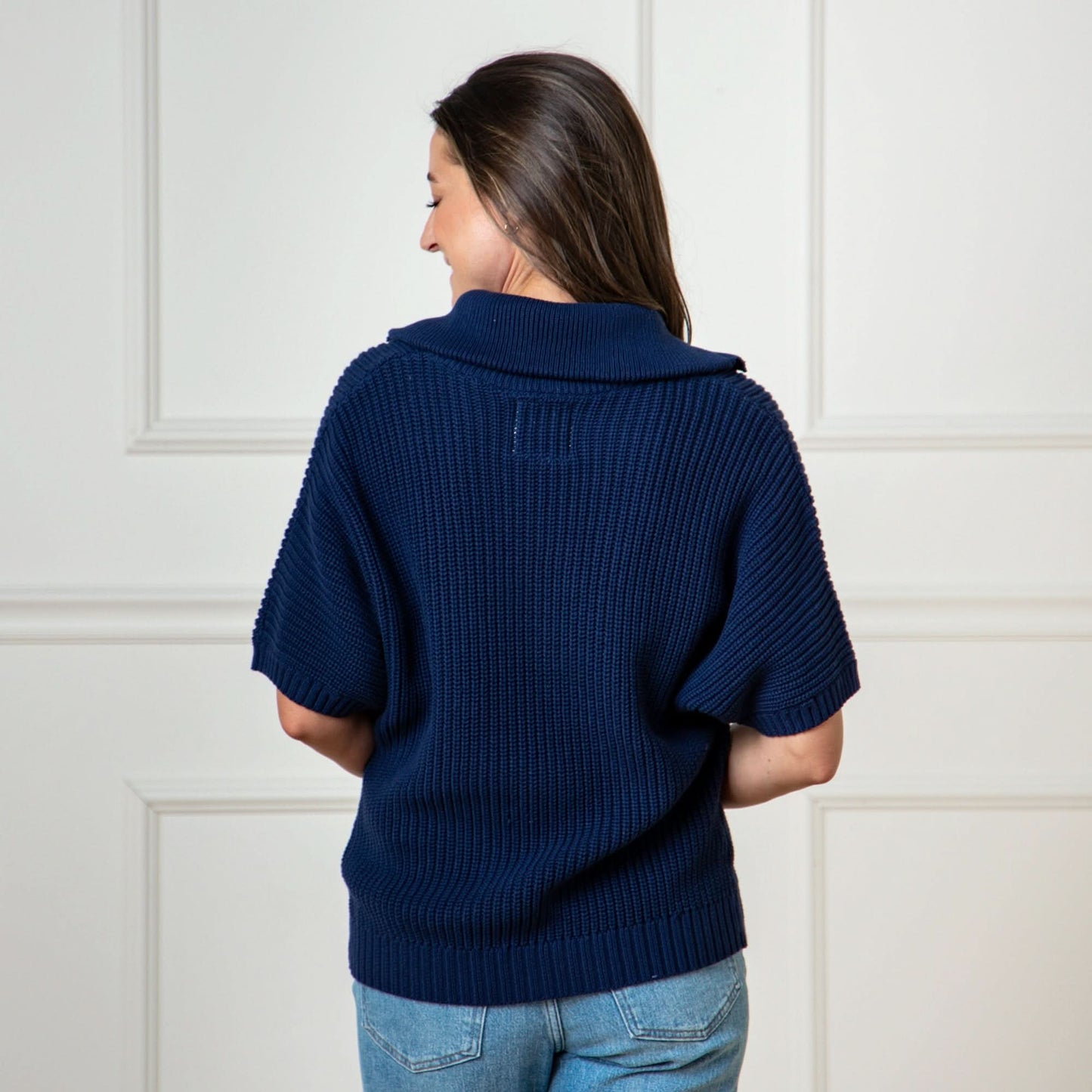 Organic Spread Collar Sweater