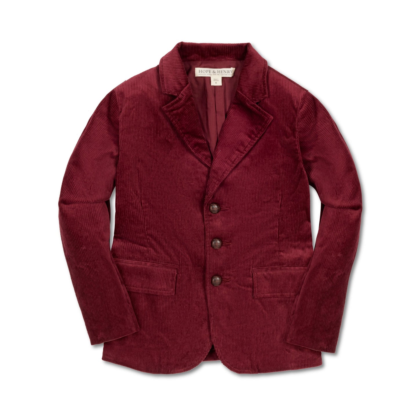 Organic Corduroy Blazer