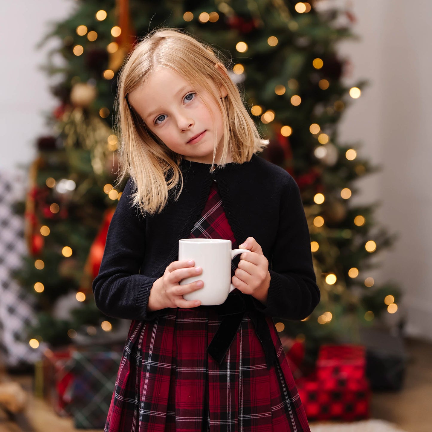 Organic Peter Pan Collar Party Dress - Baby