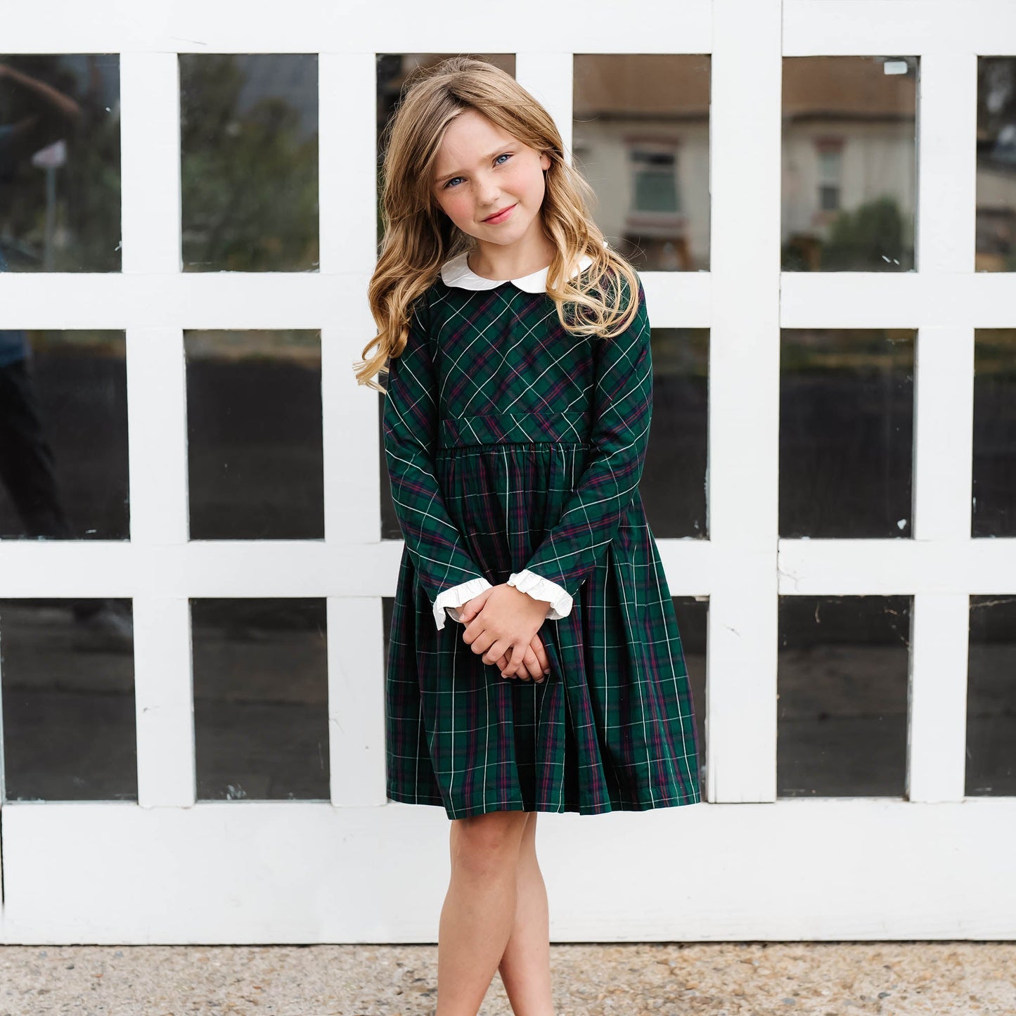 Organic Ruffle Cuff Party Dress - Baby