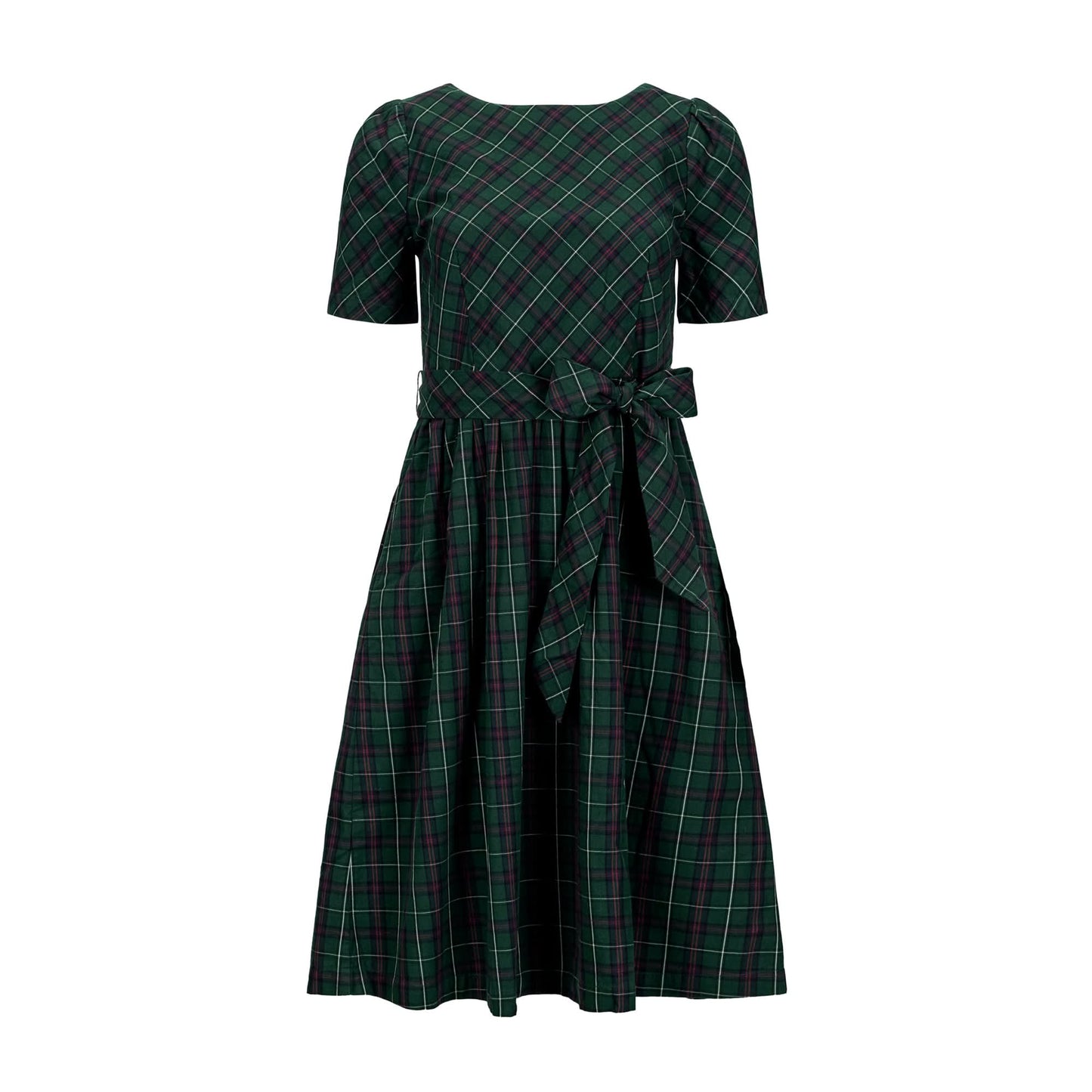 Organic Short Sleeve Holiday Dress
