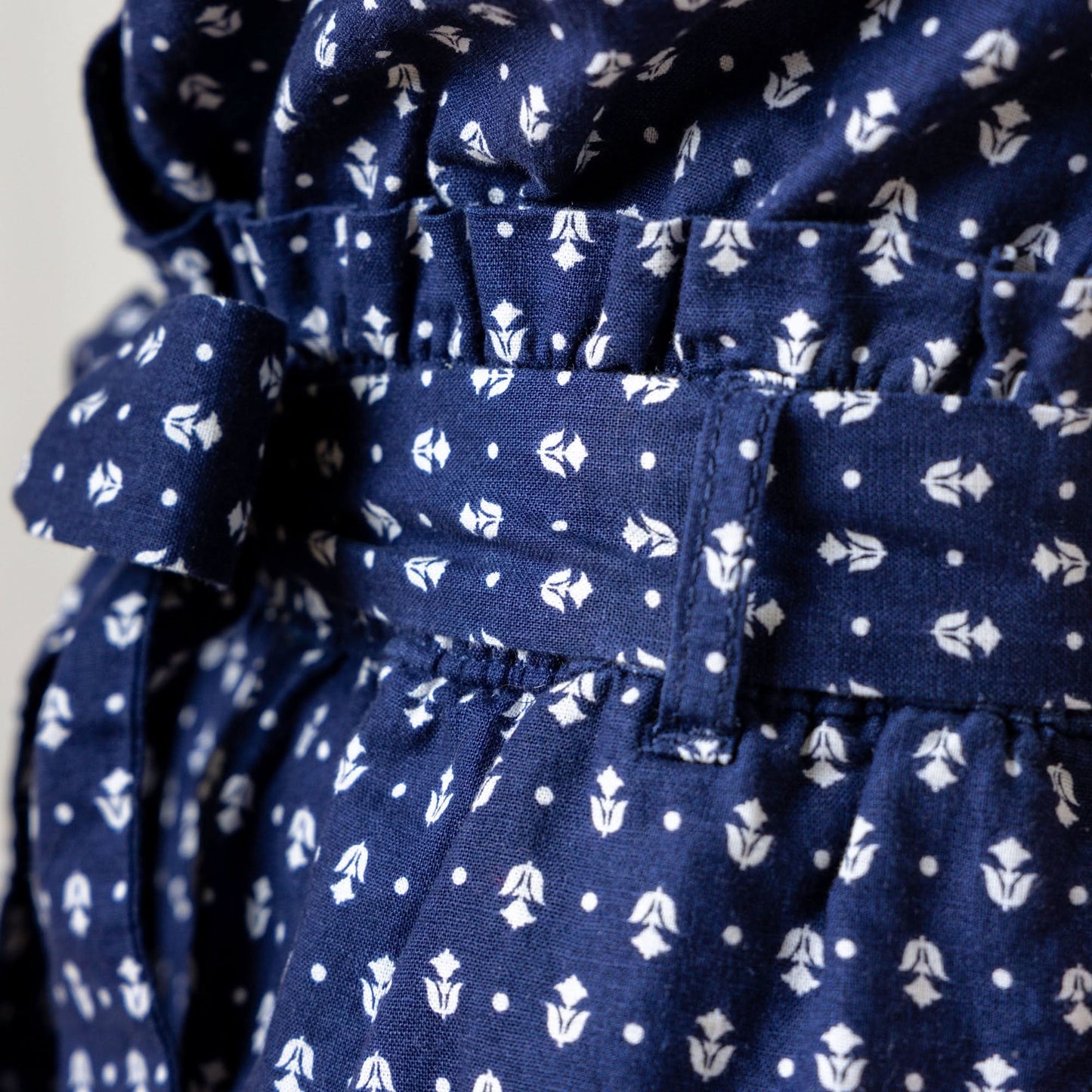 Button Front Linen Romper