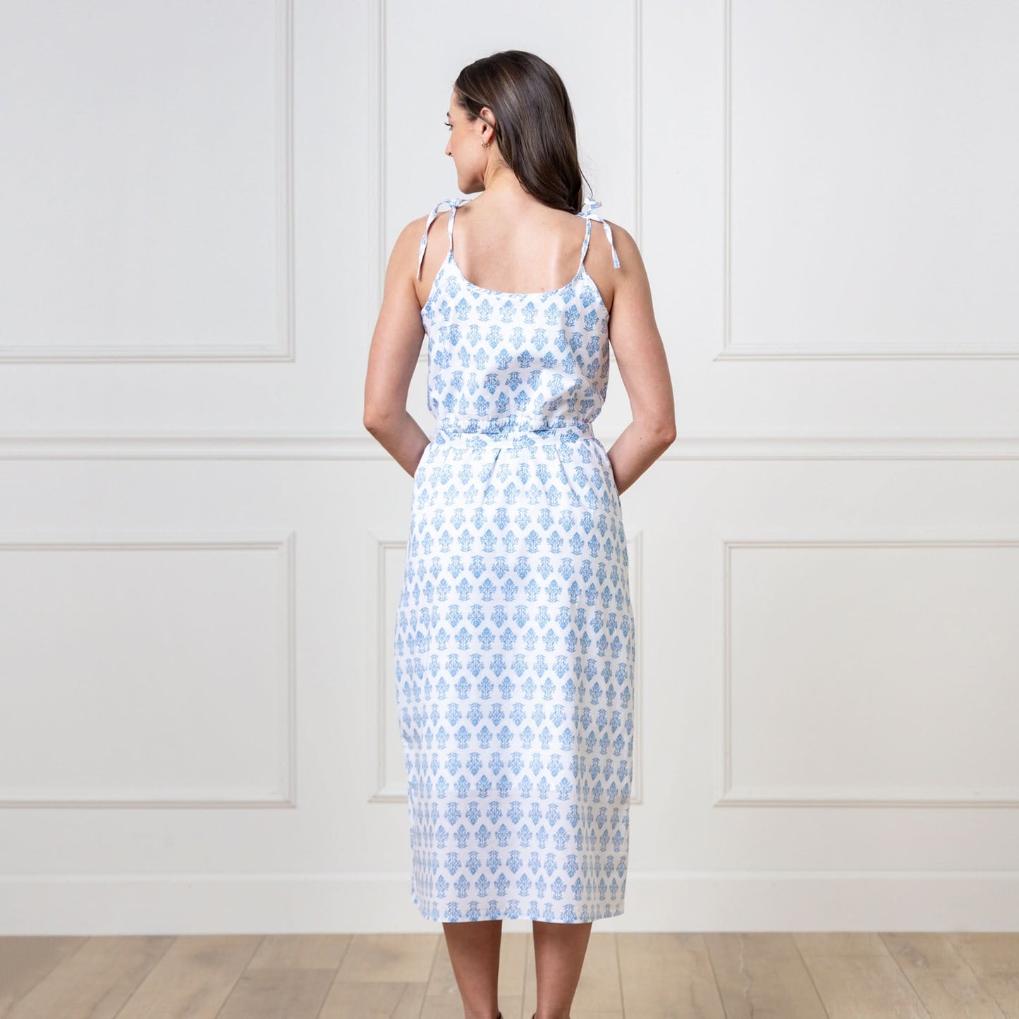 Organic Button Front Sundress