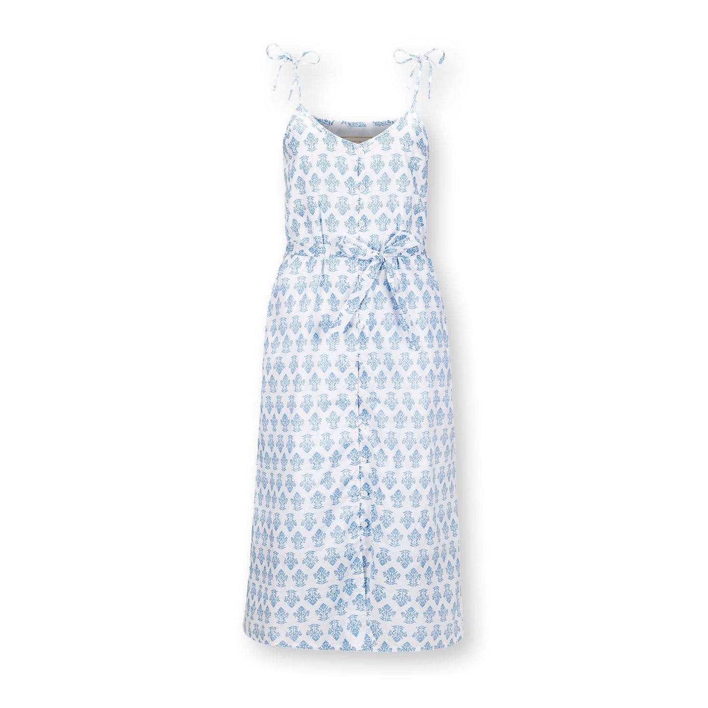 Organic Button Front Sundress