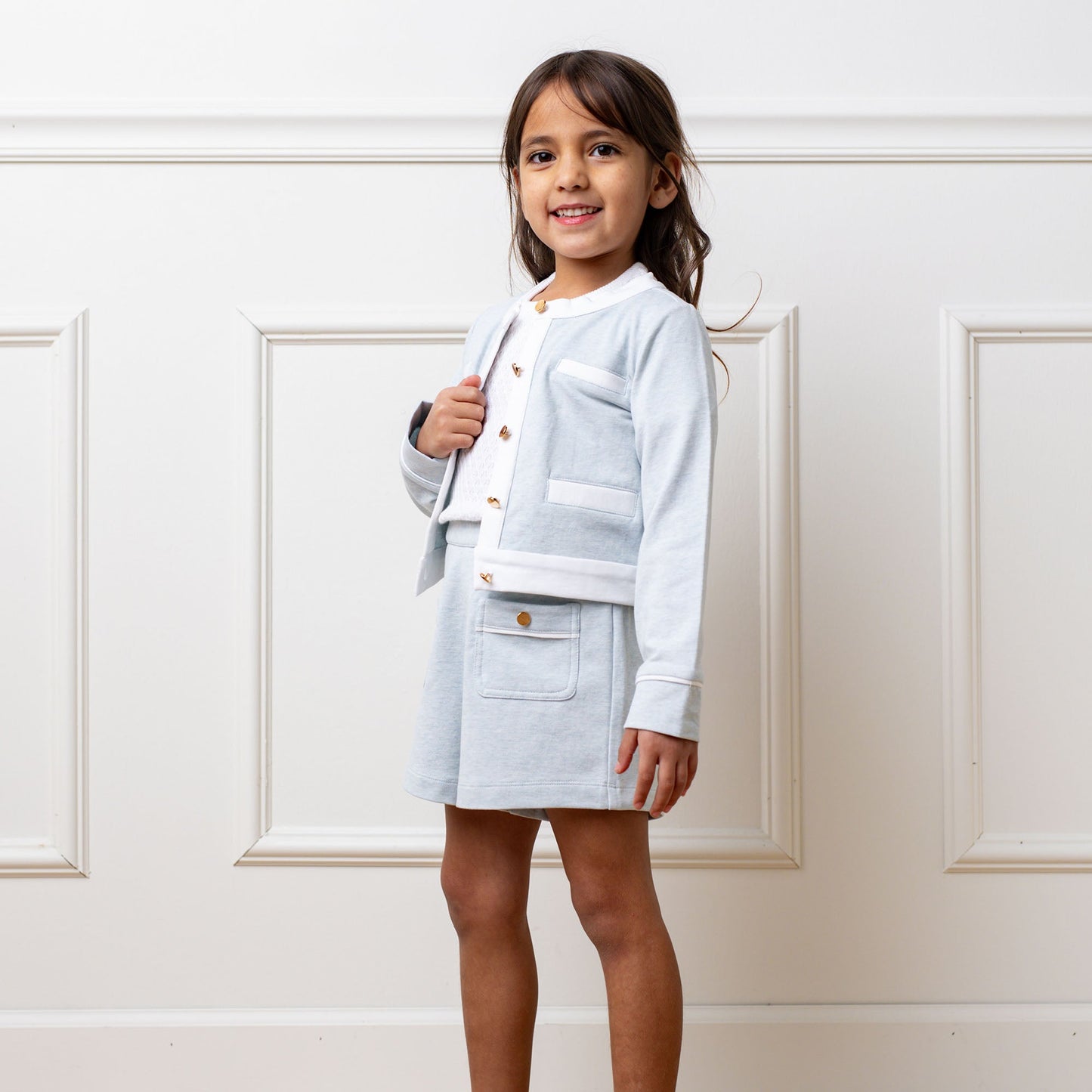Organic French Terry Pull-On Short