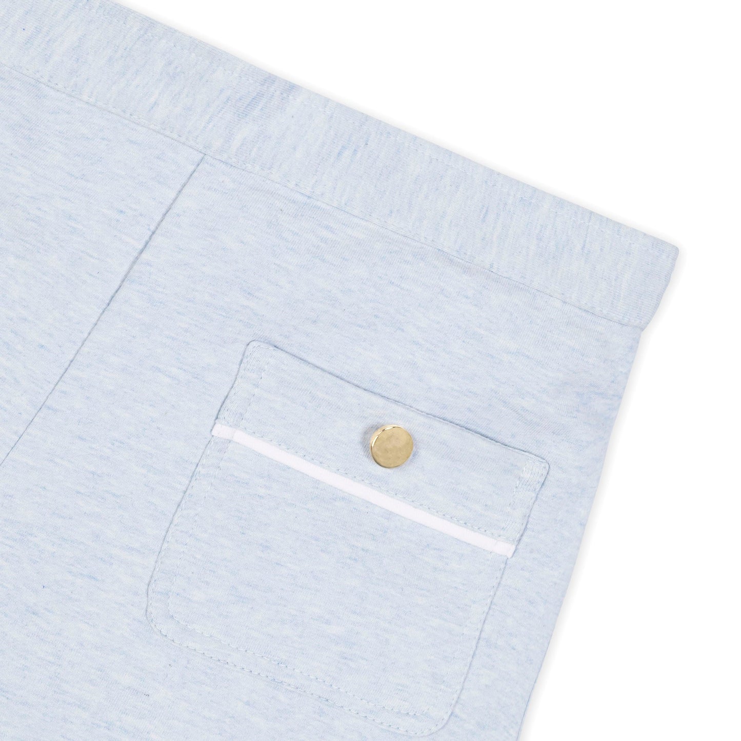 Organic French Terry Pull-On Short