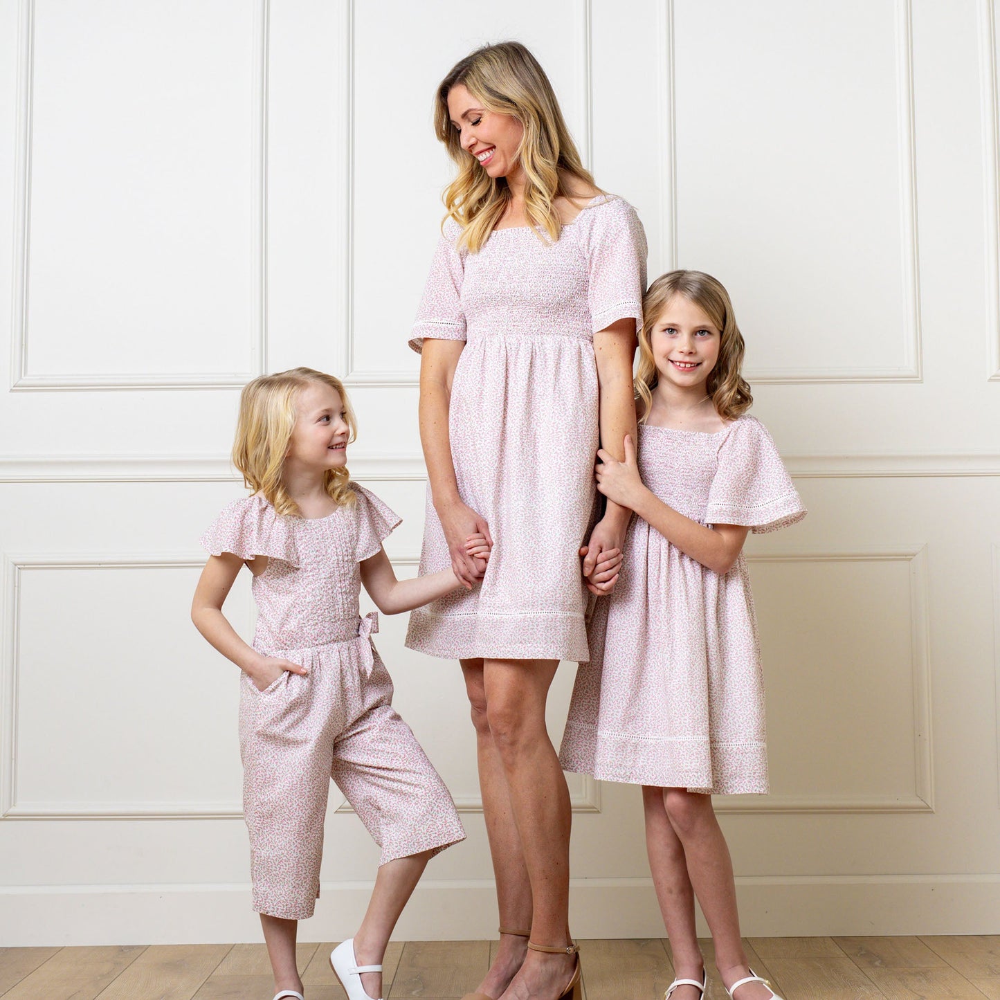 Organic Bell Sleeve Smocked Dress
