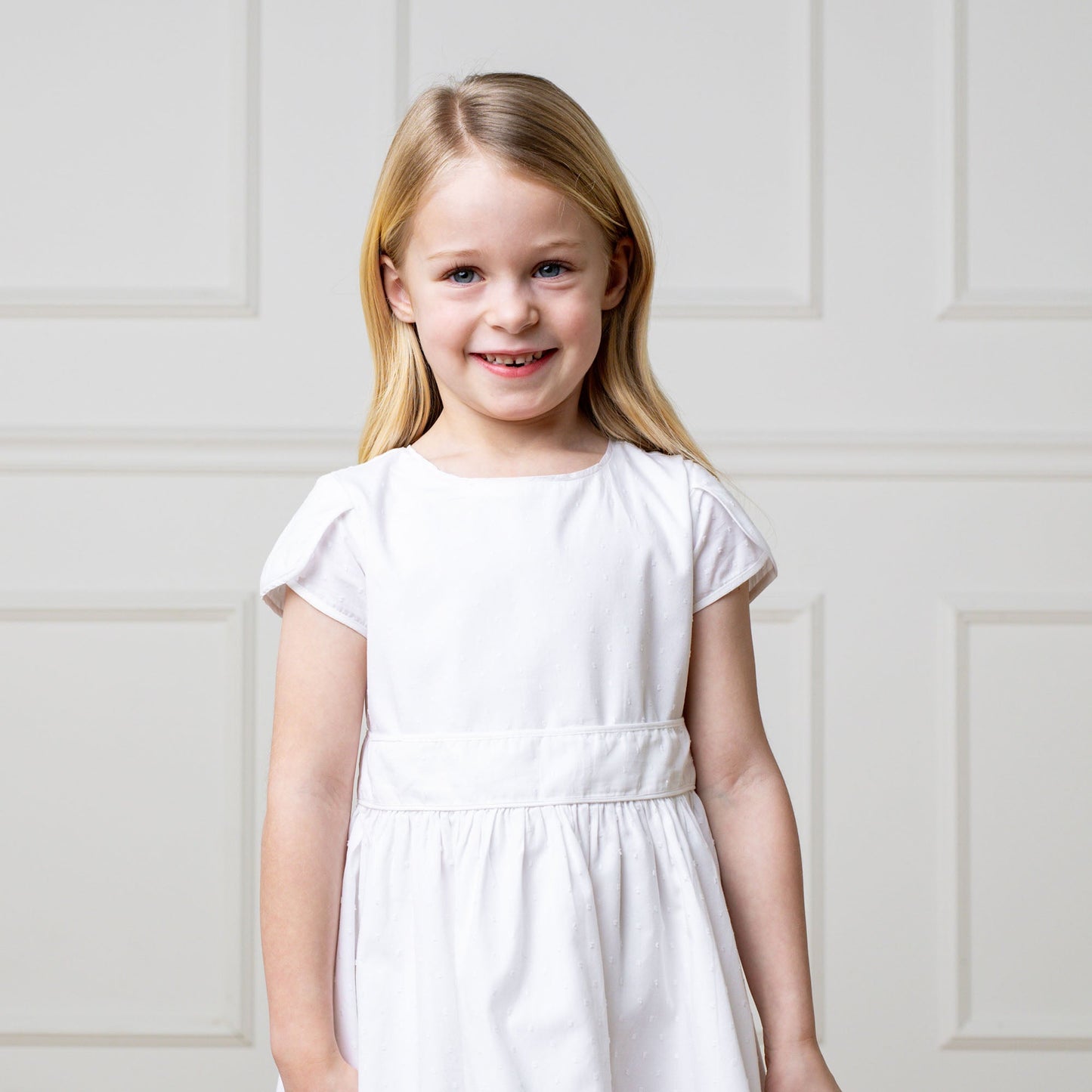 Organic Tulip Sleeve Party Dress