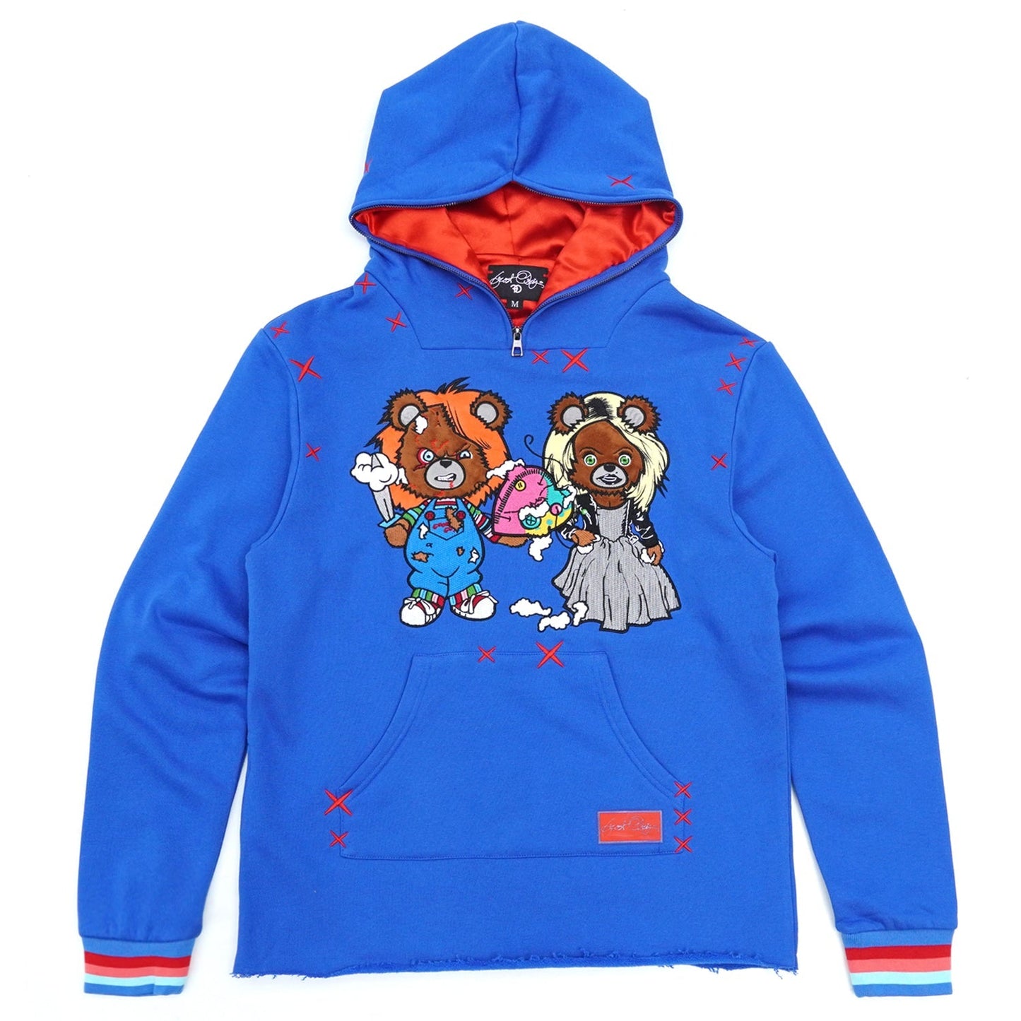 F5738 Love Kills Hoodie - Royal