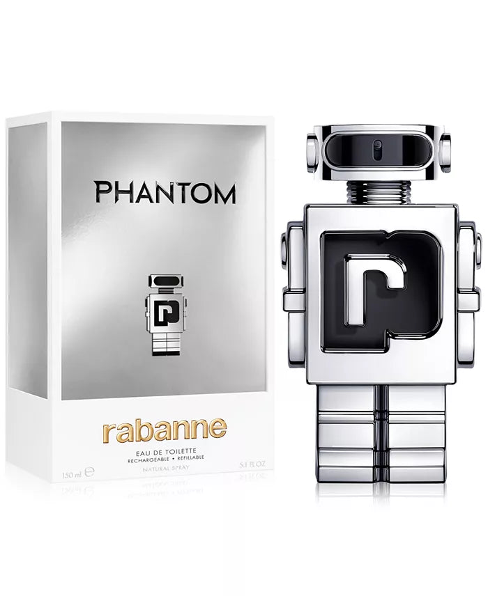 Men's Paco Rabanne Phantom Eau de Toilette Refillable Spray, 5.1-oz.