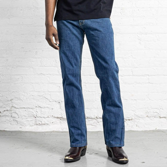 100% Cotton Boot Cut Stone Wash